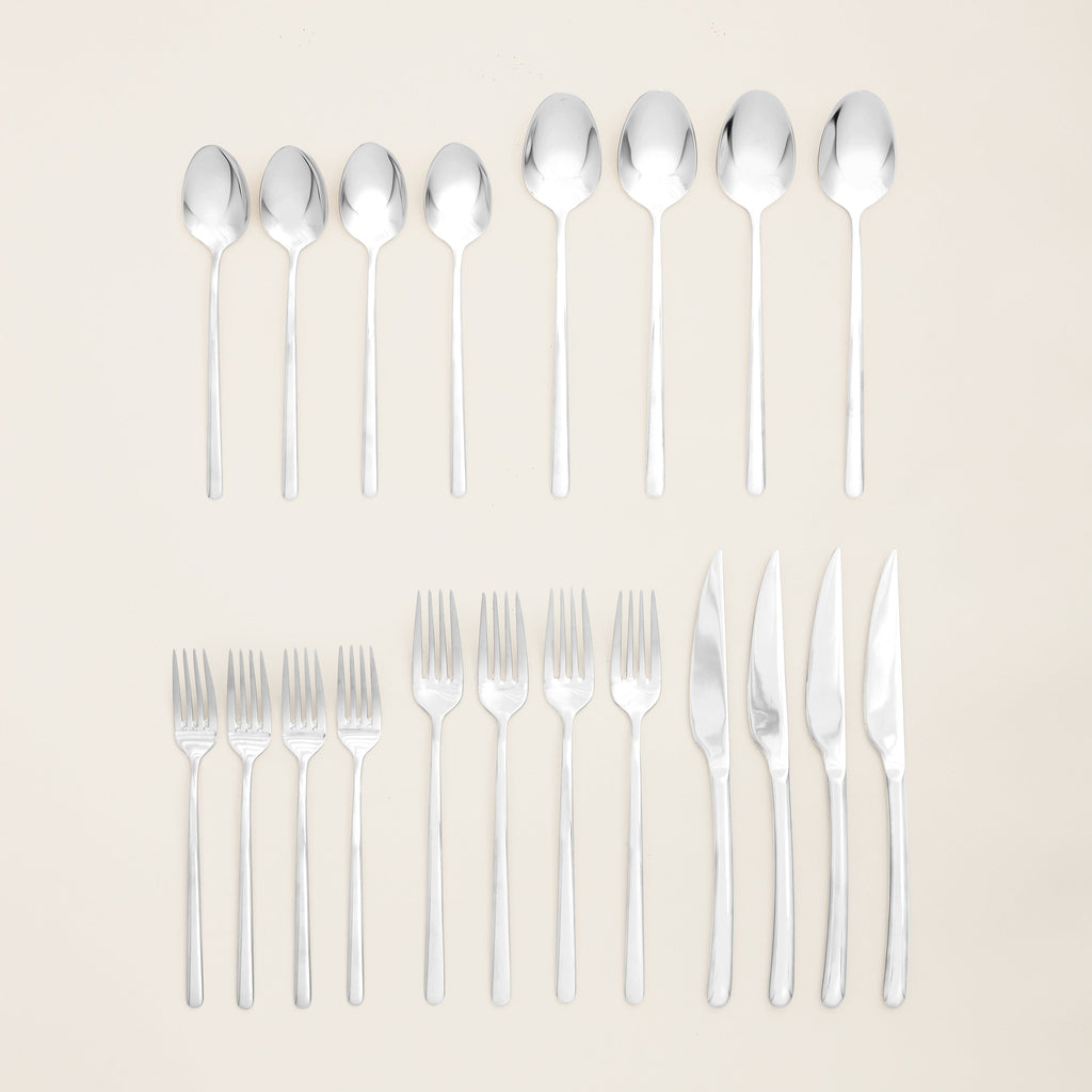 Emilia 20-Piece Flatware Set