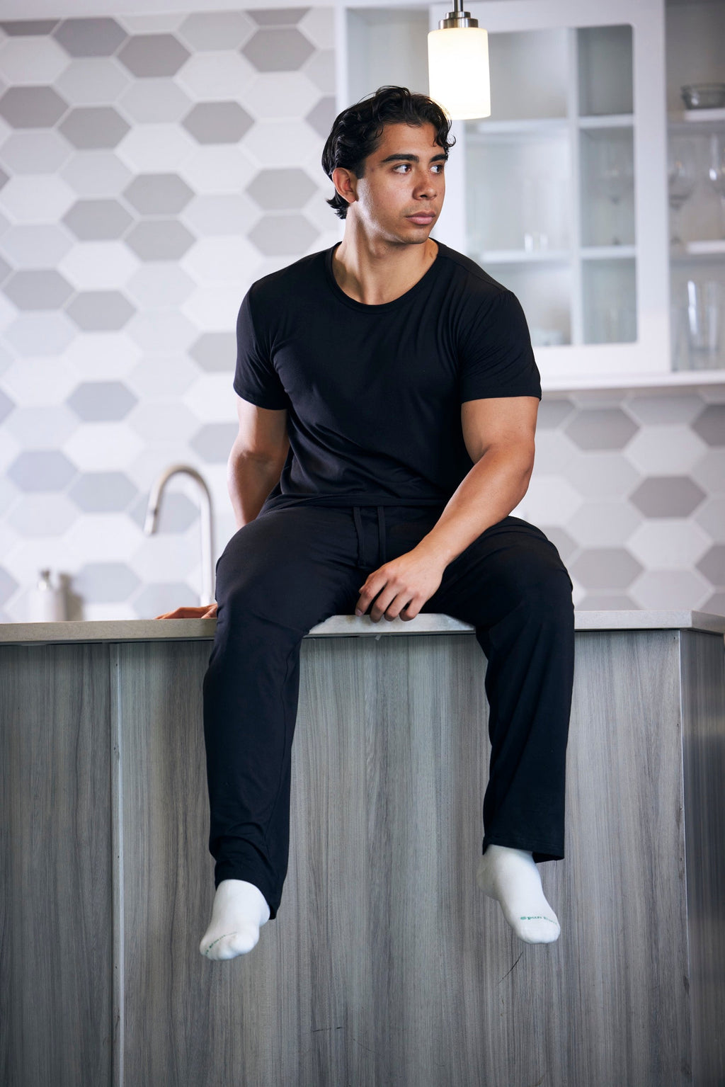 Men's Bamboo Lounge Pajama Set