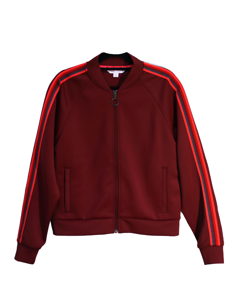 Powerstripe Long-Sleeve Track Jacket