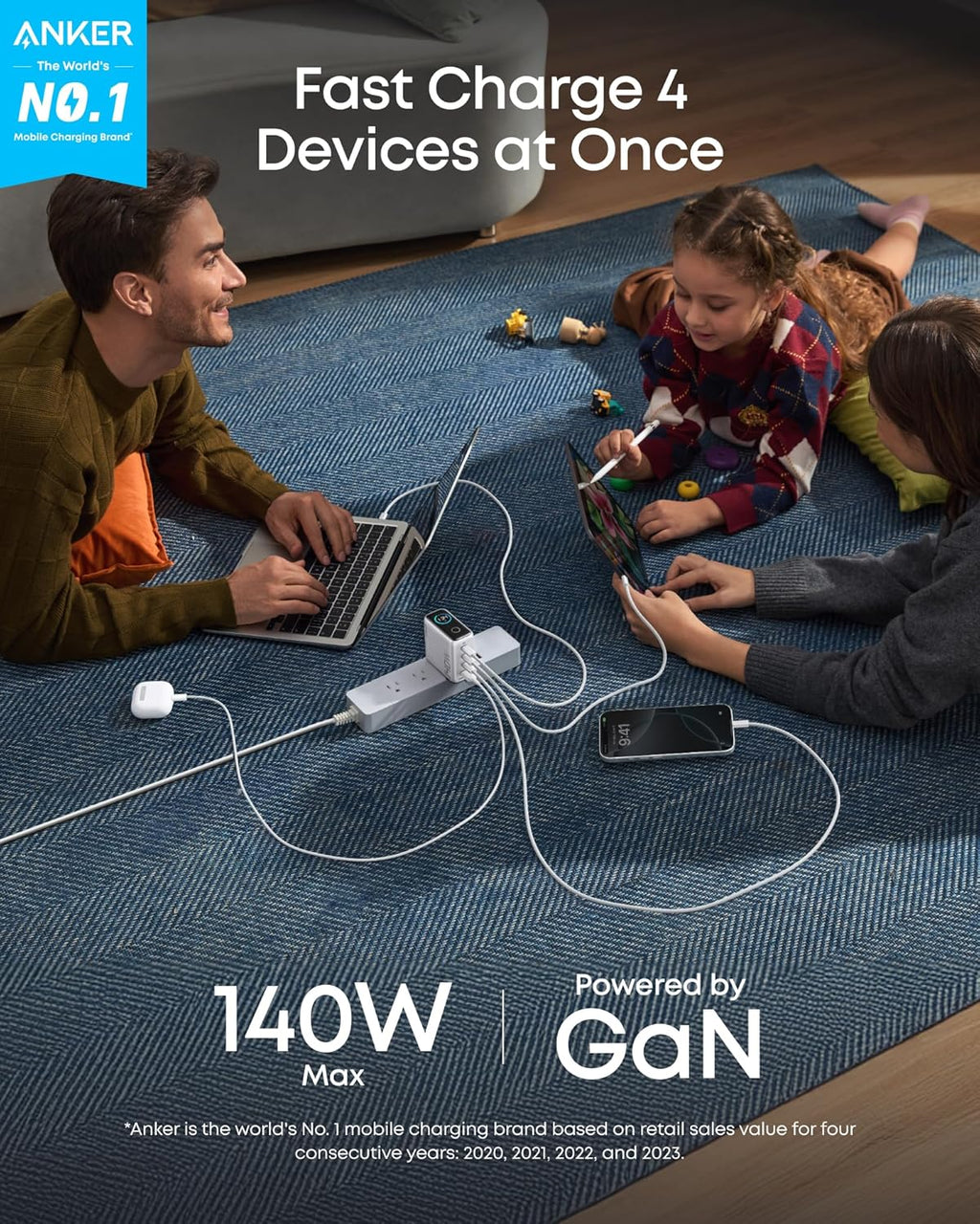 Anker 25K Laptop Power Bank (165W)