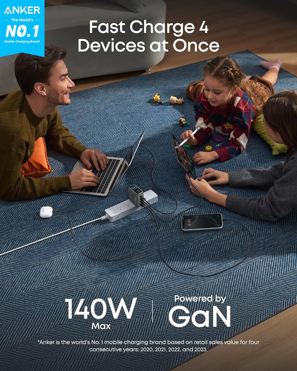 Anker 25K Laptop Power Bank (165W)