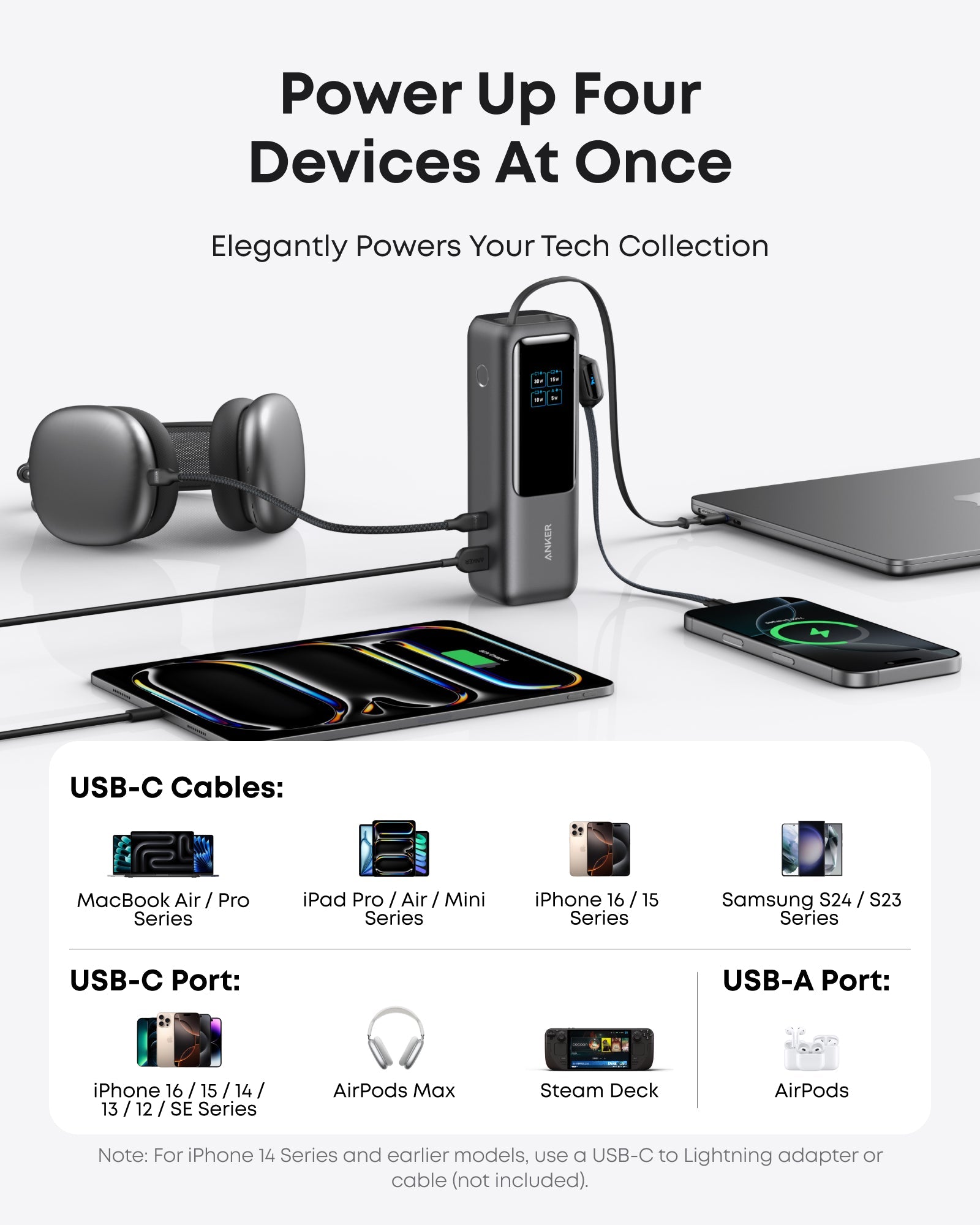 Anker 25K Laptop Power Bank (165W)