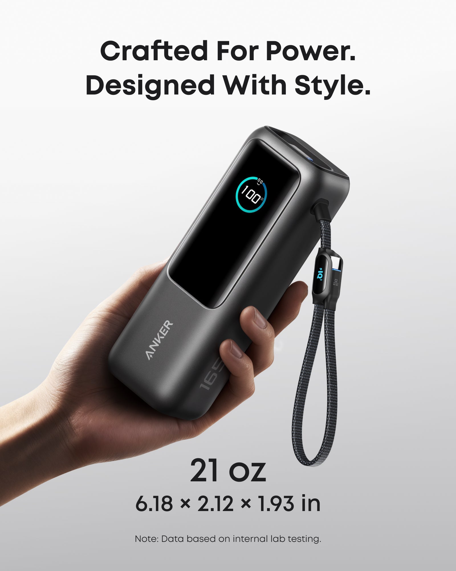Anker 25K Laptop Power Bank (165W)