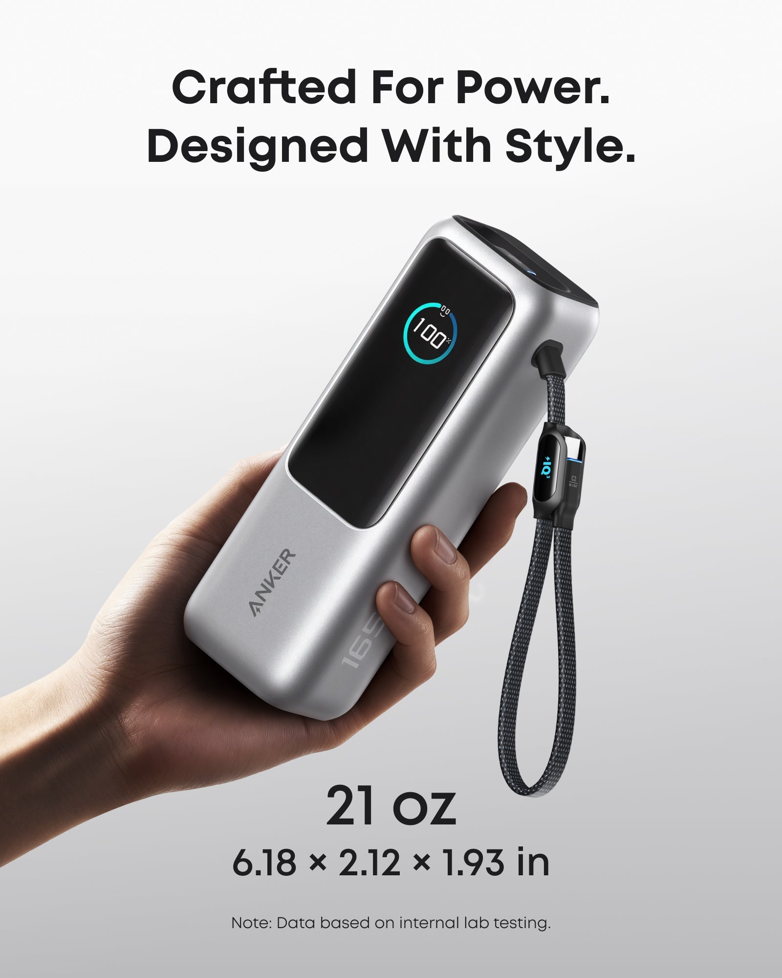 Anker 25K Laptop Power Bank (165W)