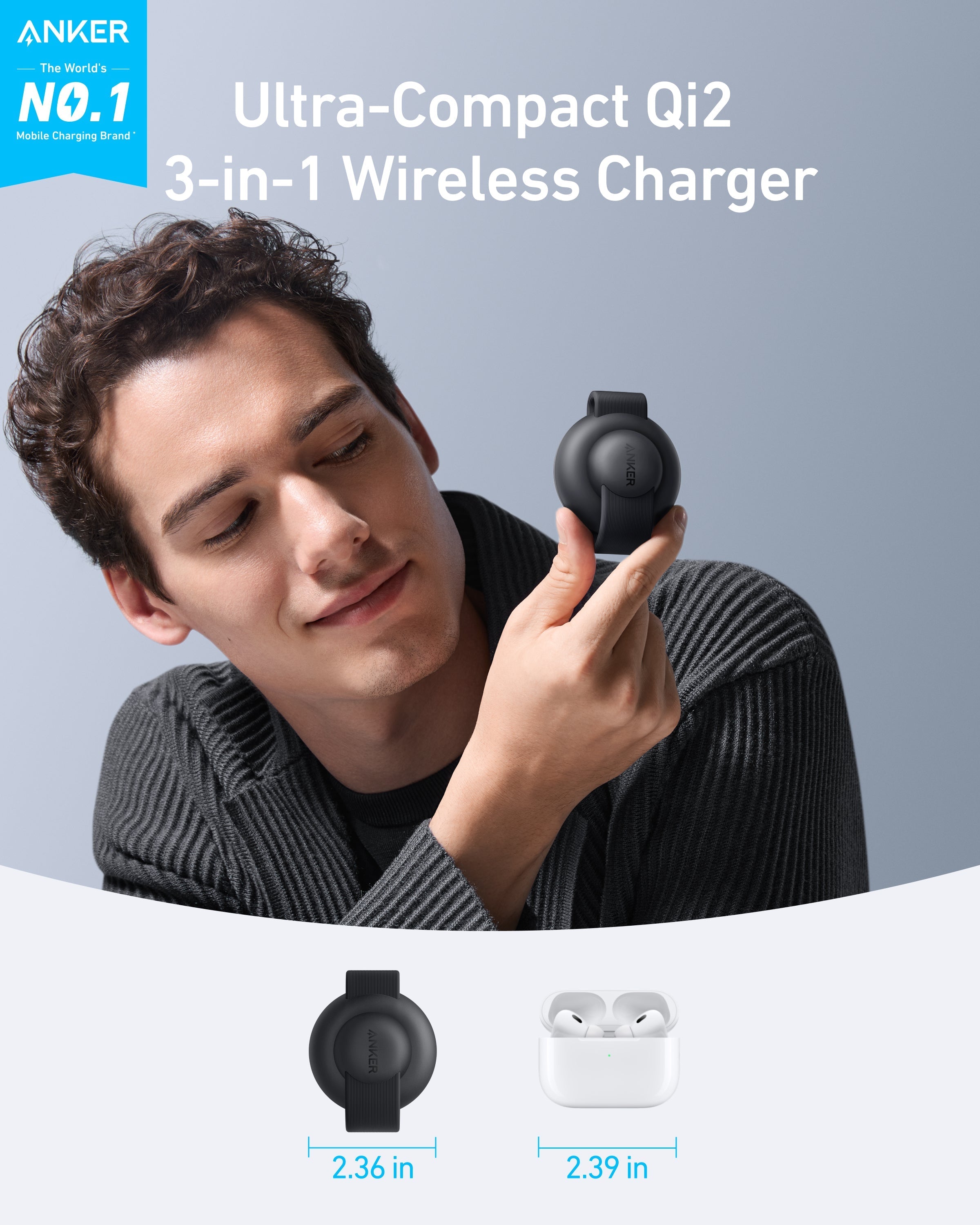 Anker MagGo 3-in-1 Charging Station