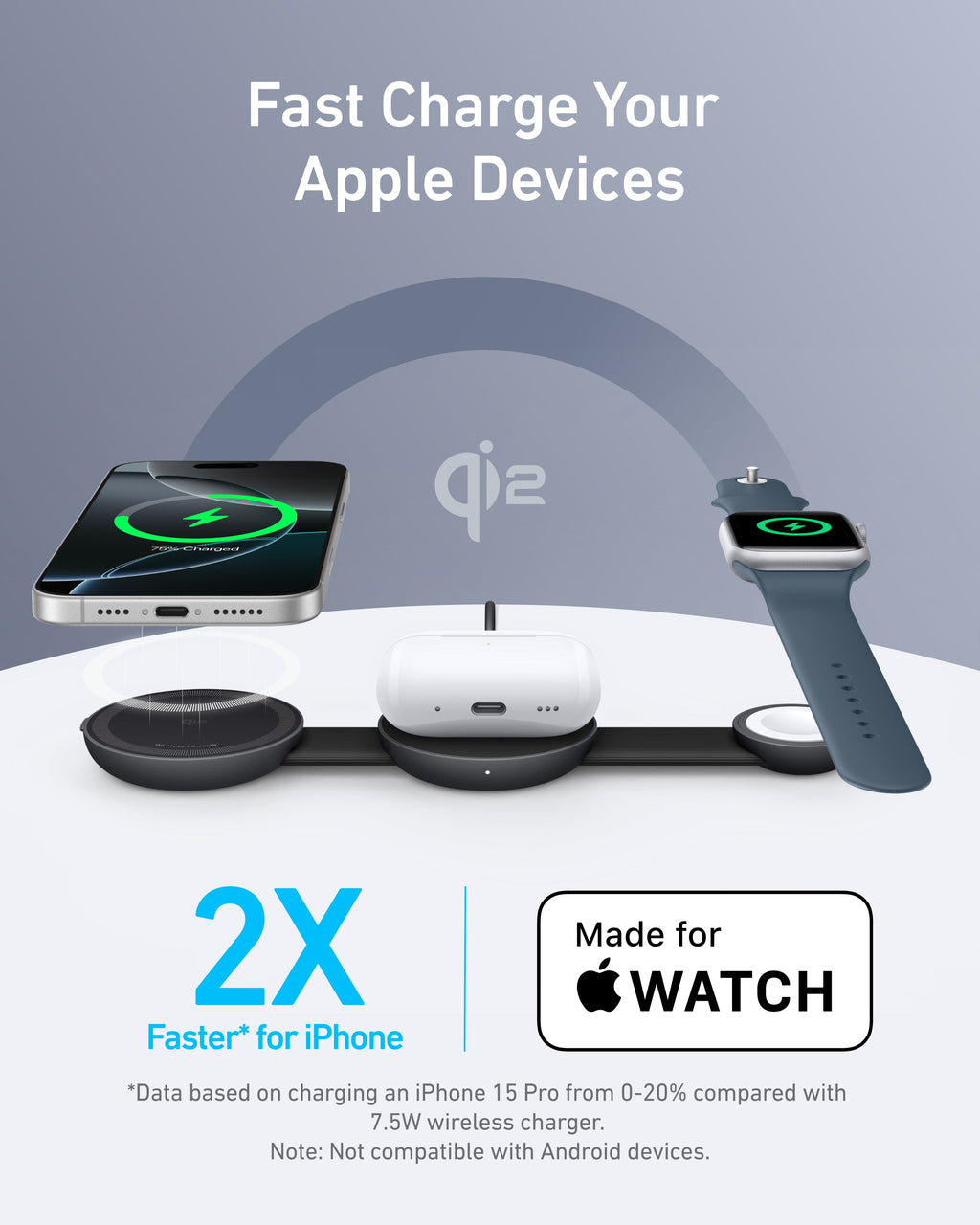 Anker MagGo 3-in-1 Charging Station