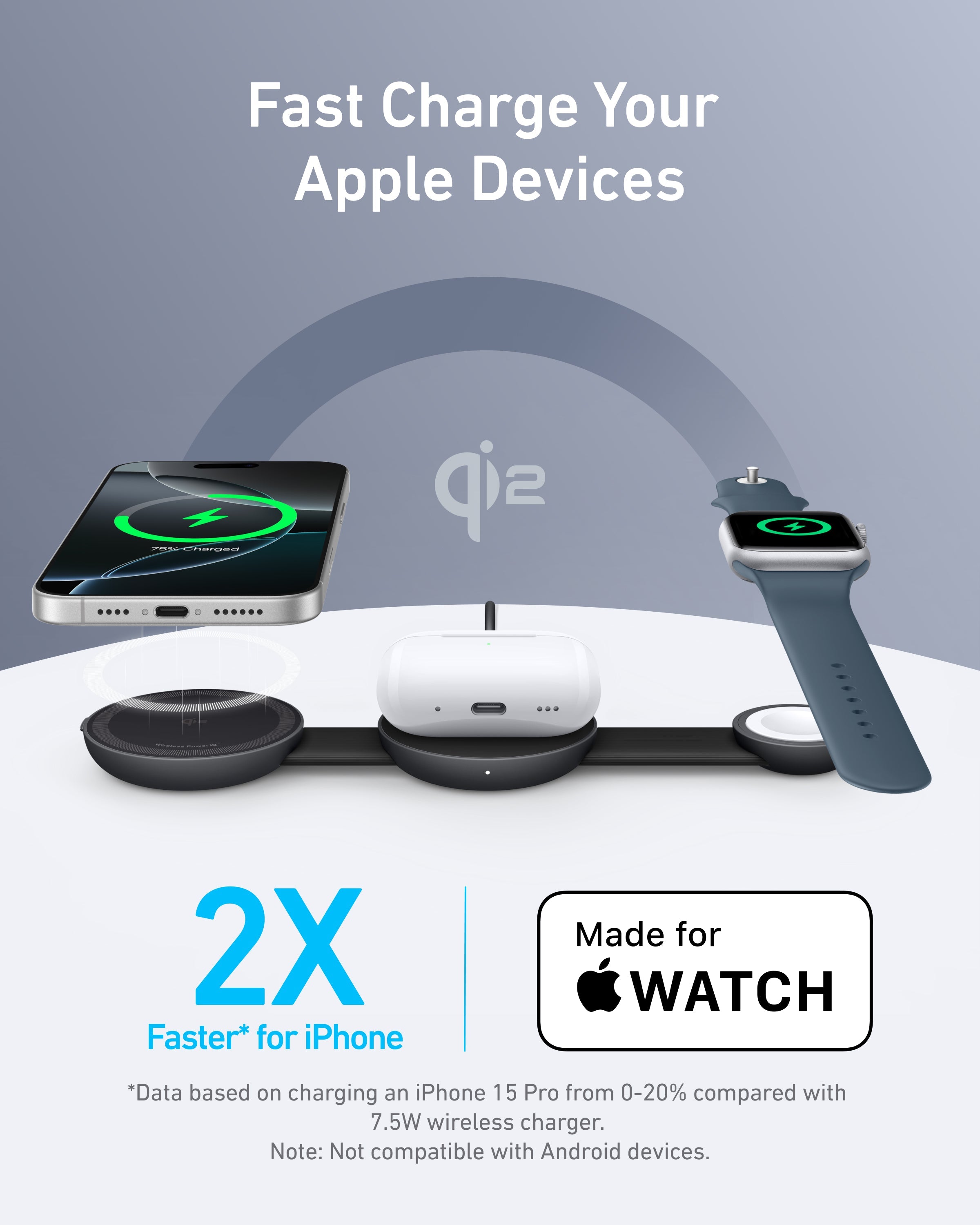 Anker MagGo 3-in-1 Charging Station