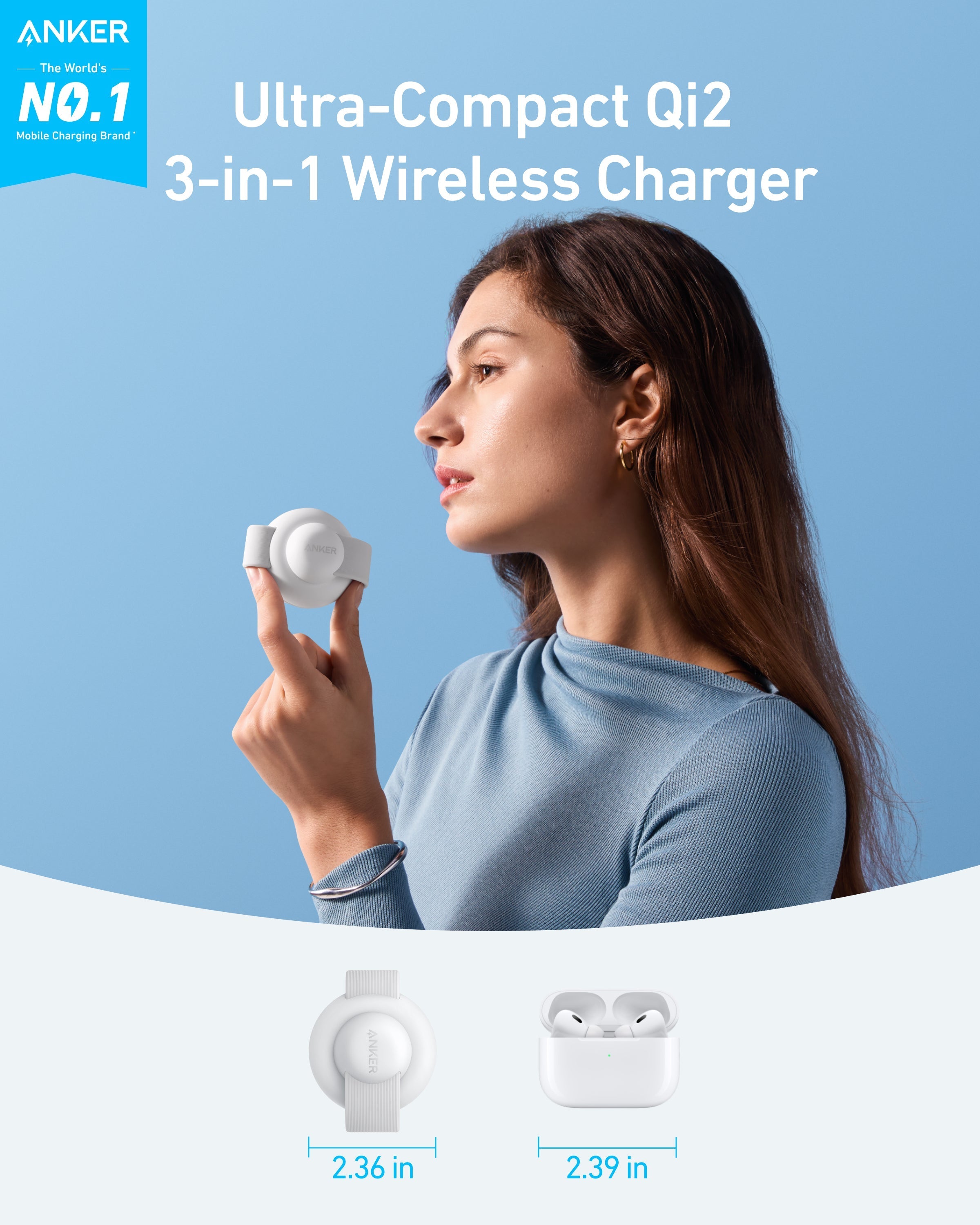 Anker MagGo 3-in-1 Charging Station