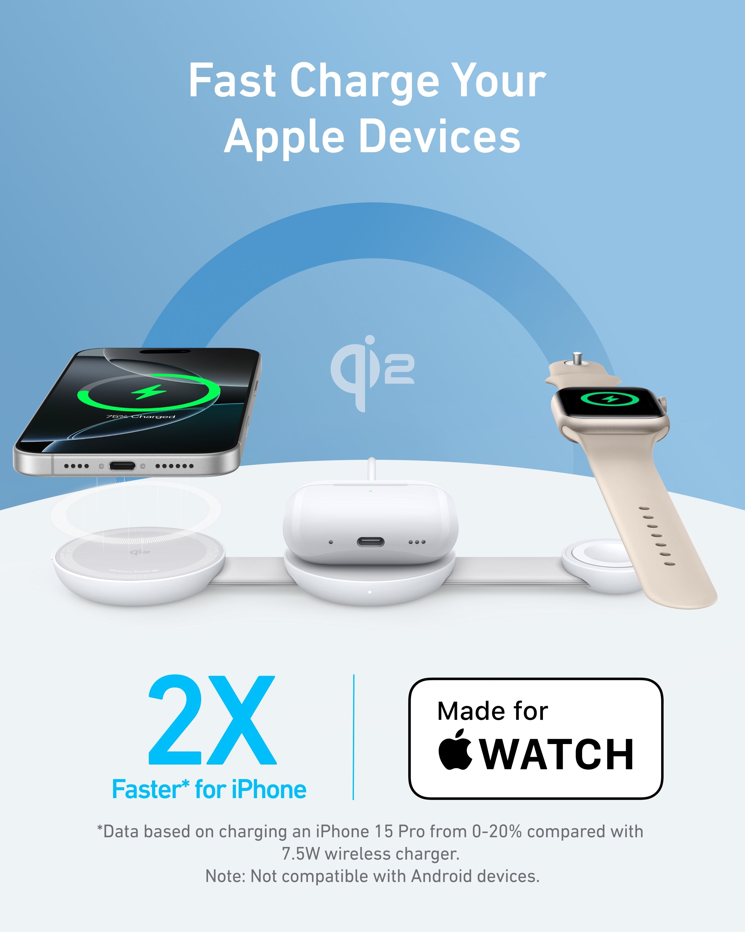 Anker MagGo 3-in-1 Charging Station