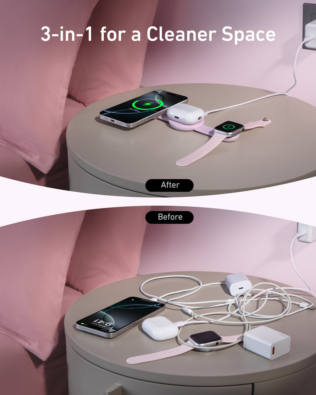 Anker MagGo 3-in-1 Charging Station