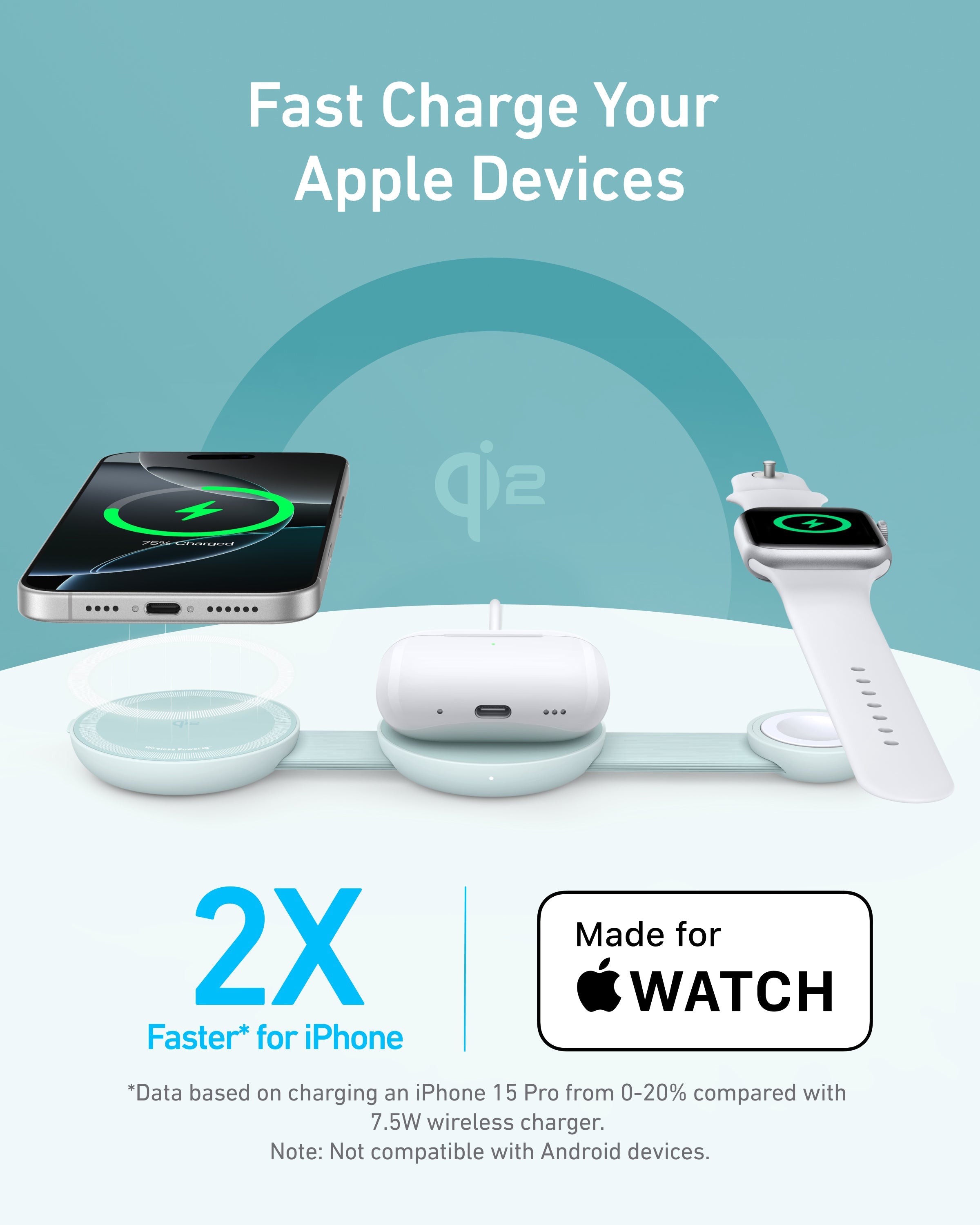 Anker MagGo 3-in-1 Charging Station