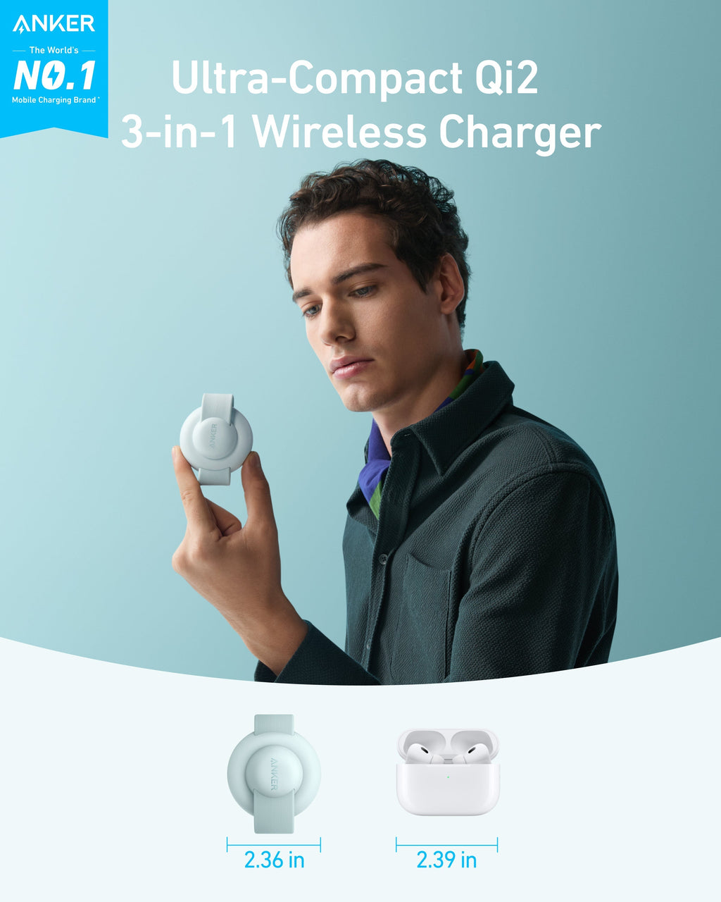 Anker MagGo 3-in-1 Charging Station