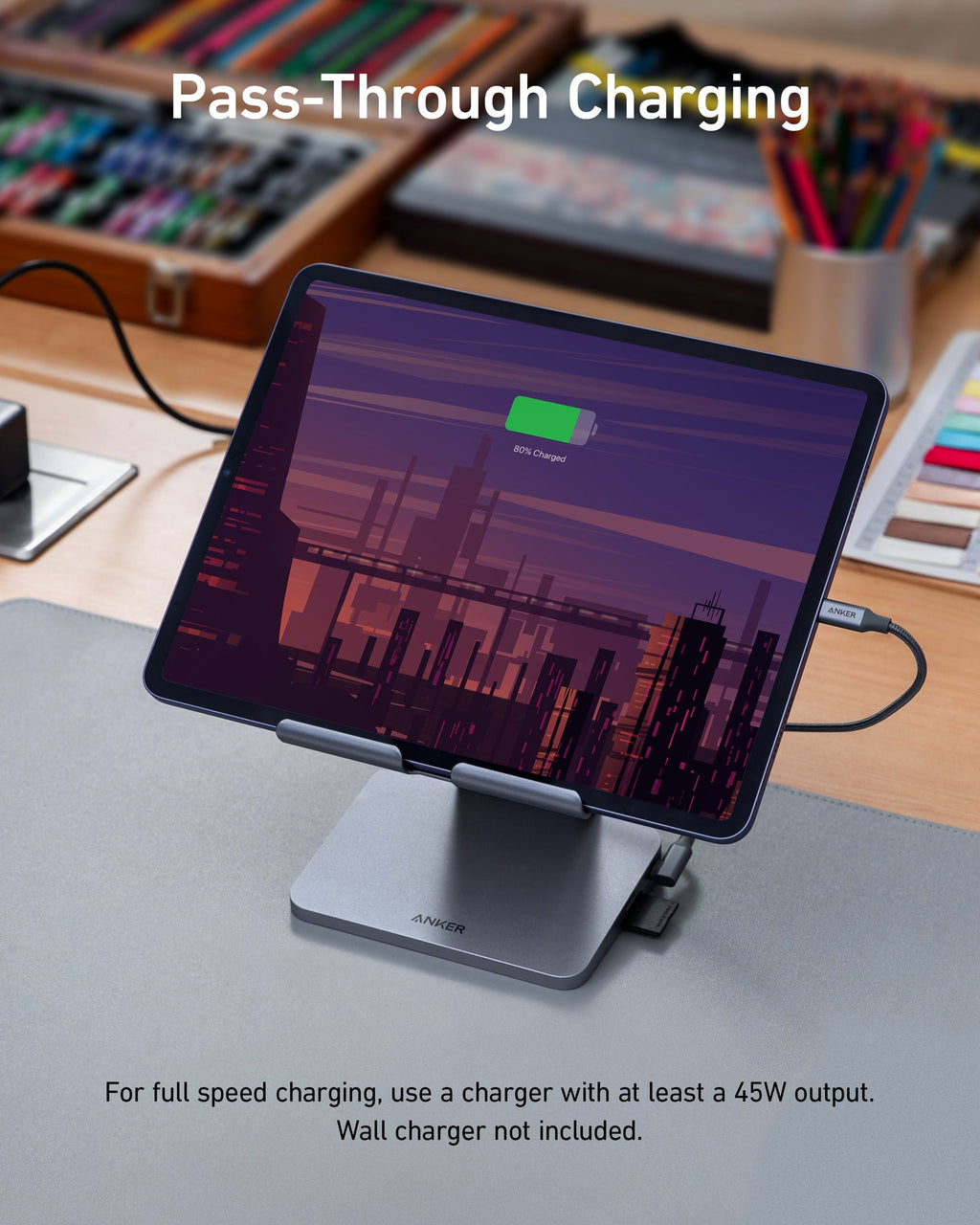 Anker 551 USB-C Hub & Tablet Stand (8-in-1)