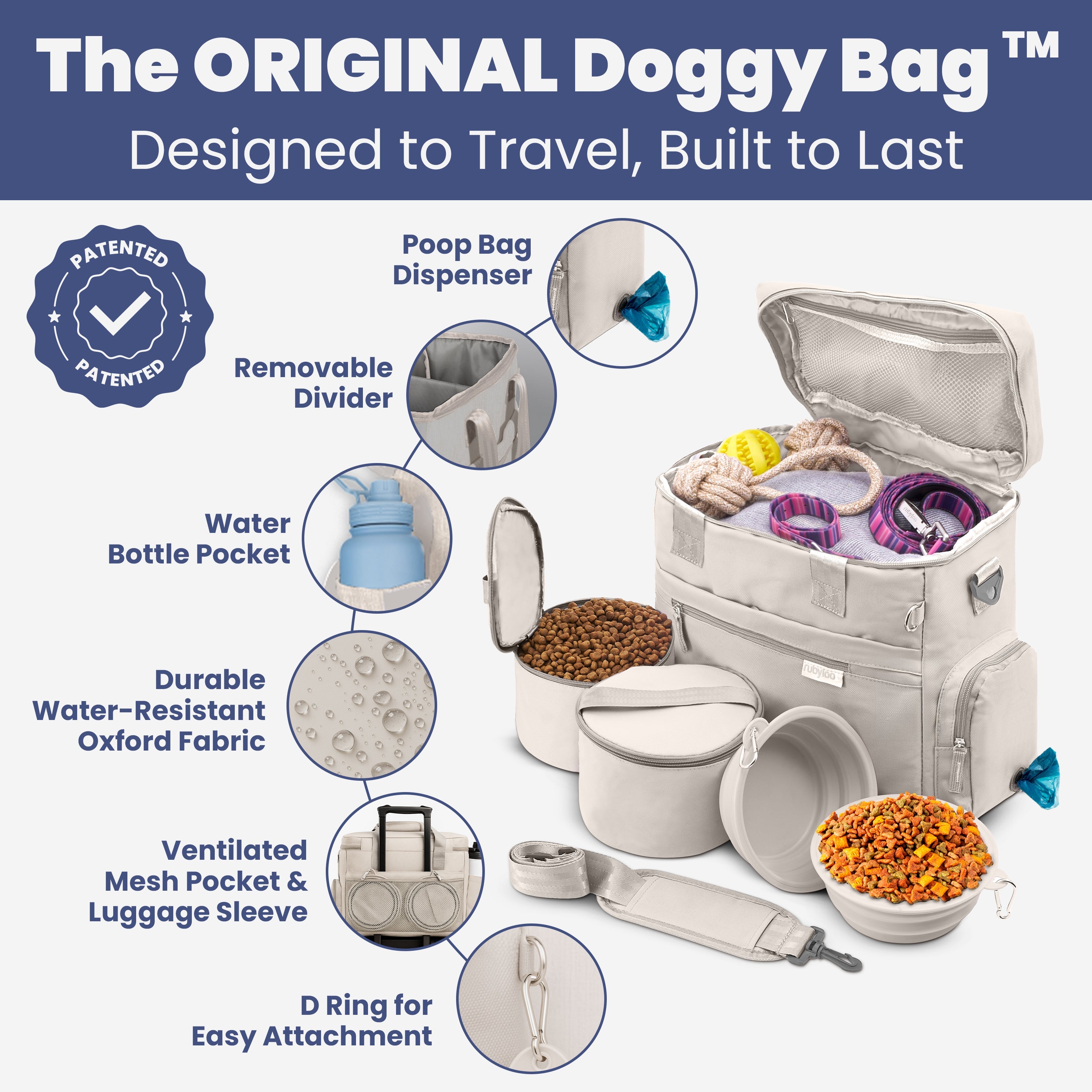 Original Doggy Travel Bag