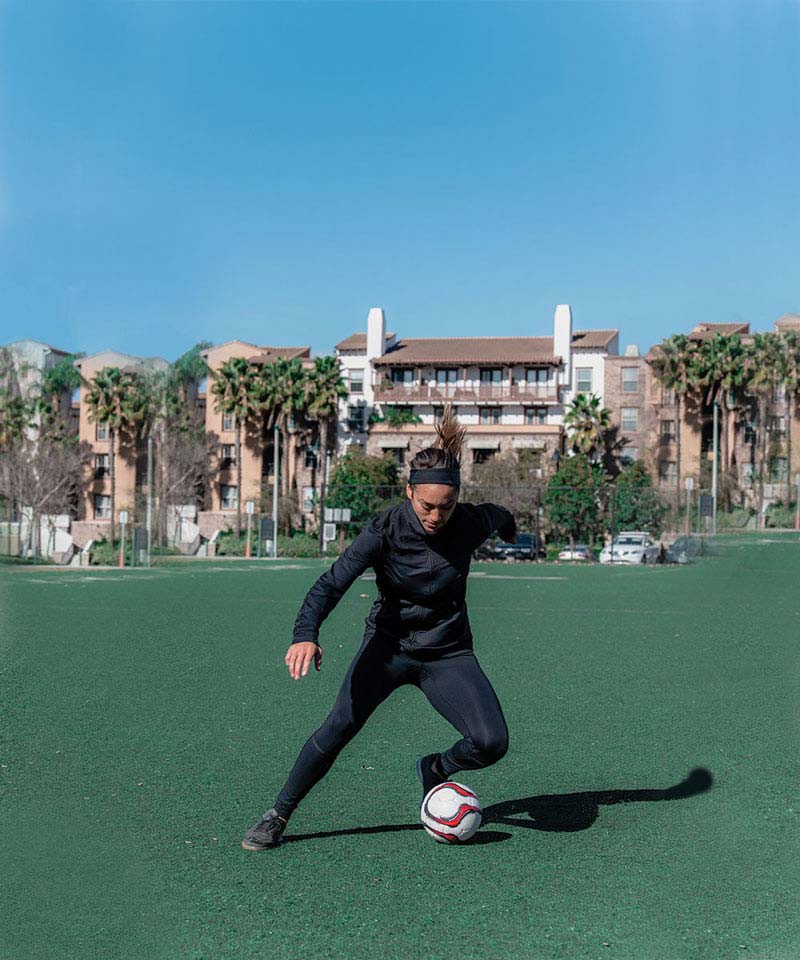 Women's Soccer Tights with Shin Guard Pockets
