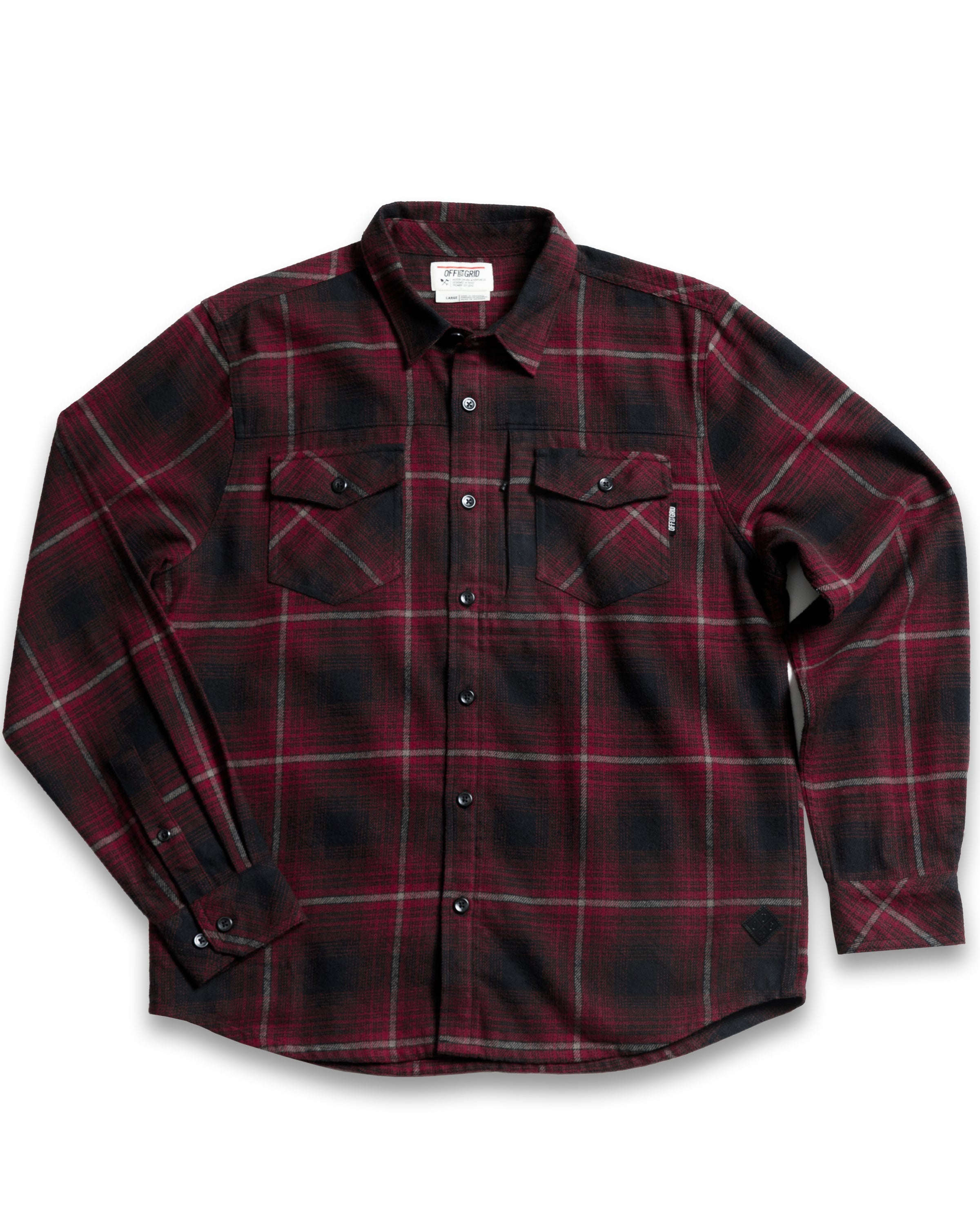 Destroyer Flannel – Black