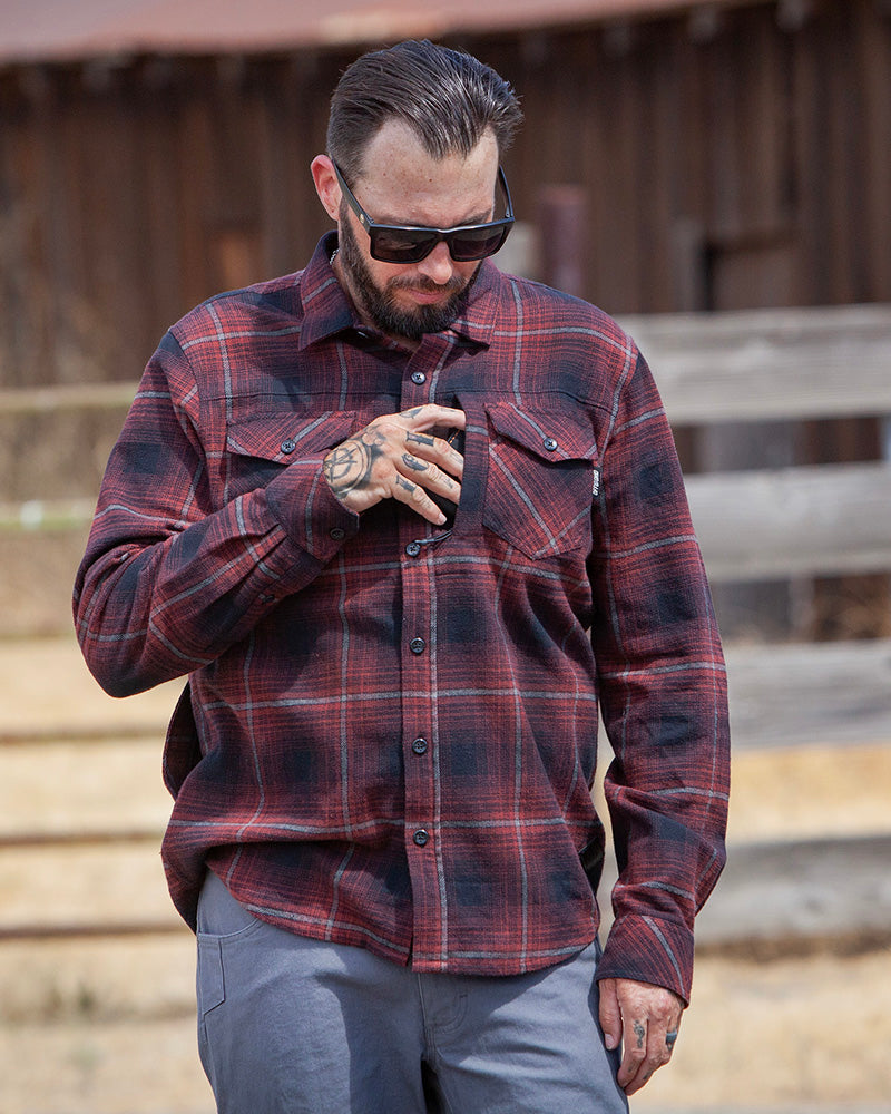 Destroyer Flannel – Black