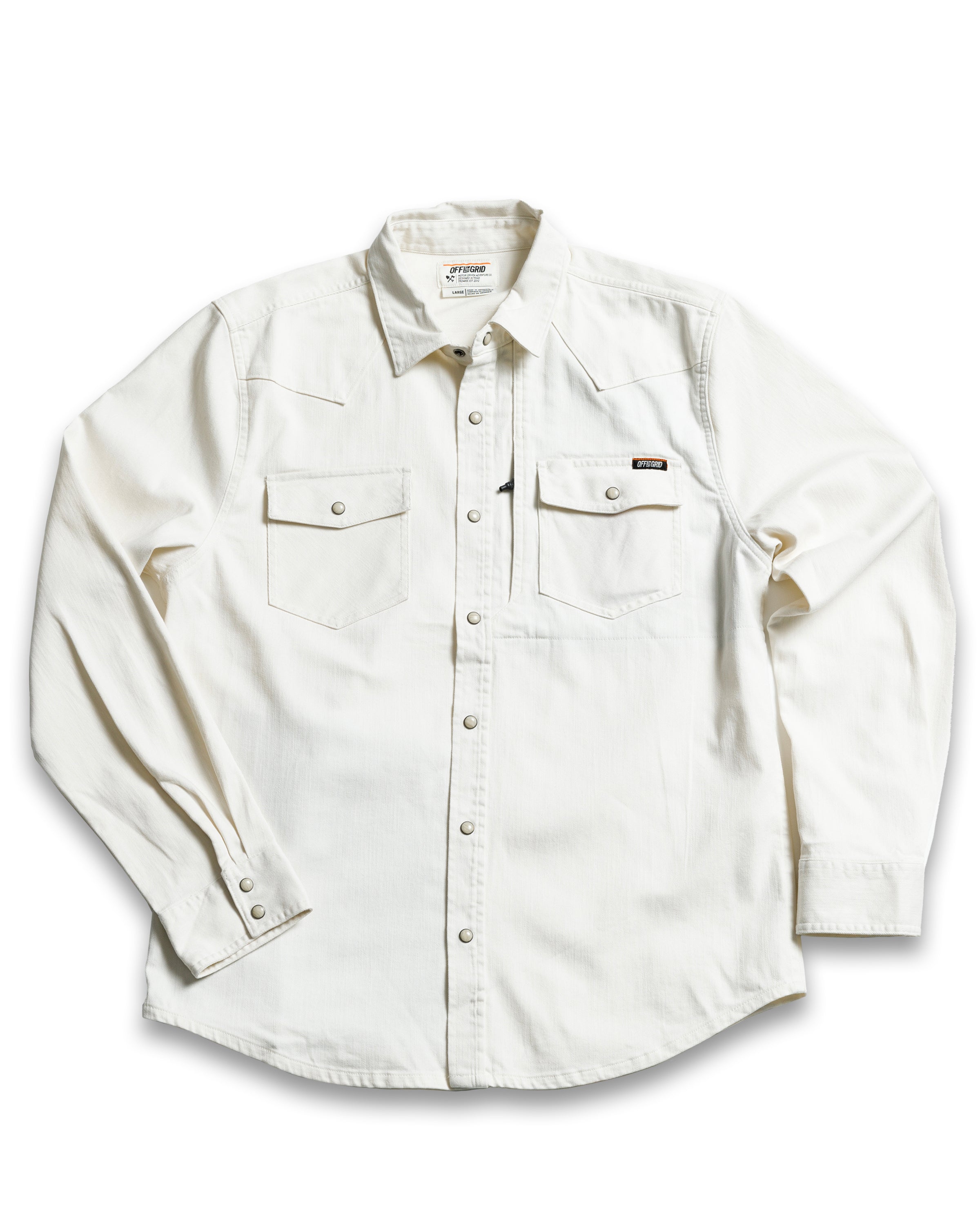 Earl Denim Shirt – Natural