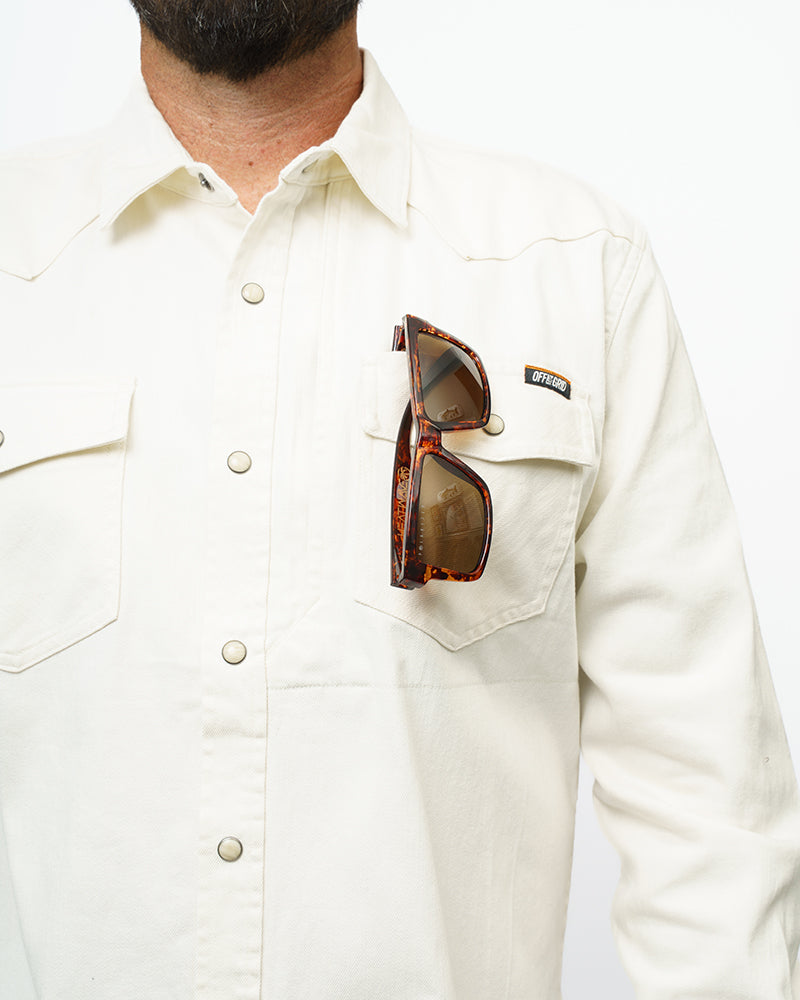 Earl Denim Shirt – Natural