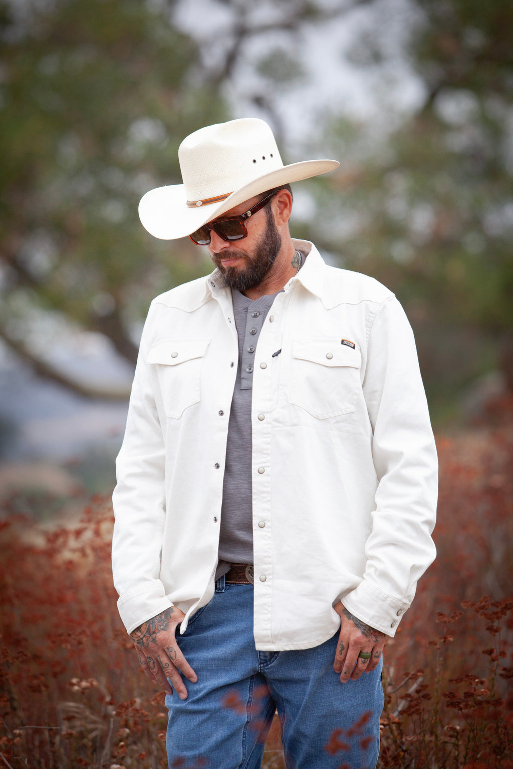 Earl Denim Shirt – Natural