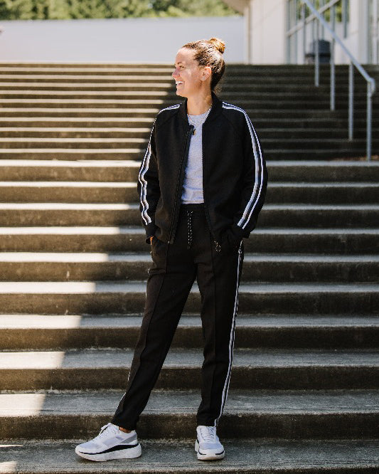Powerstripe Long-Sleeve Track Jacket