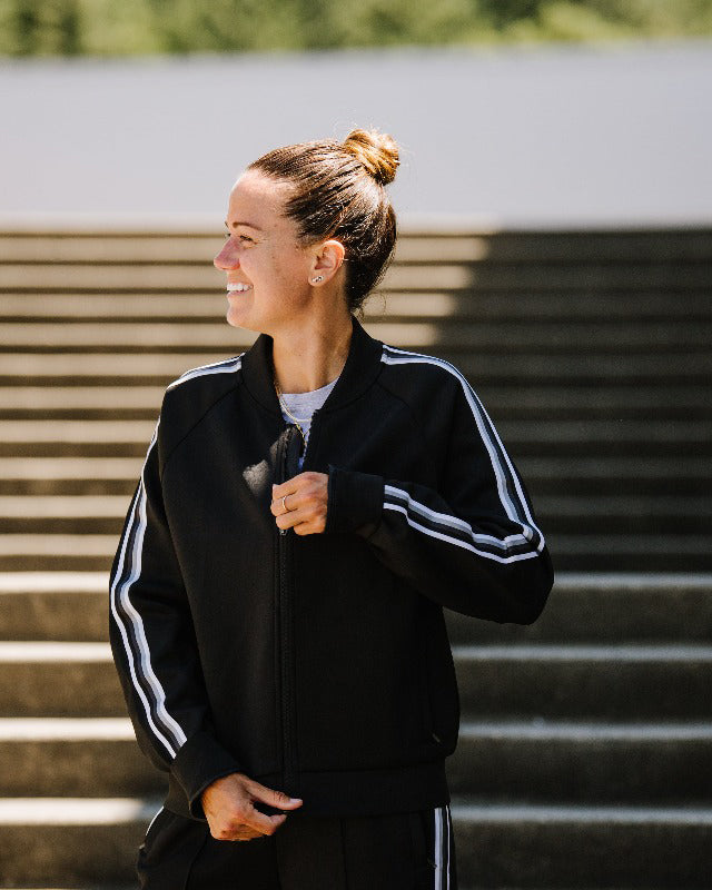Powerstripe Long-Sleeve Track Jacket