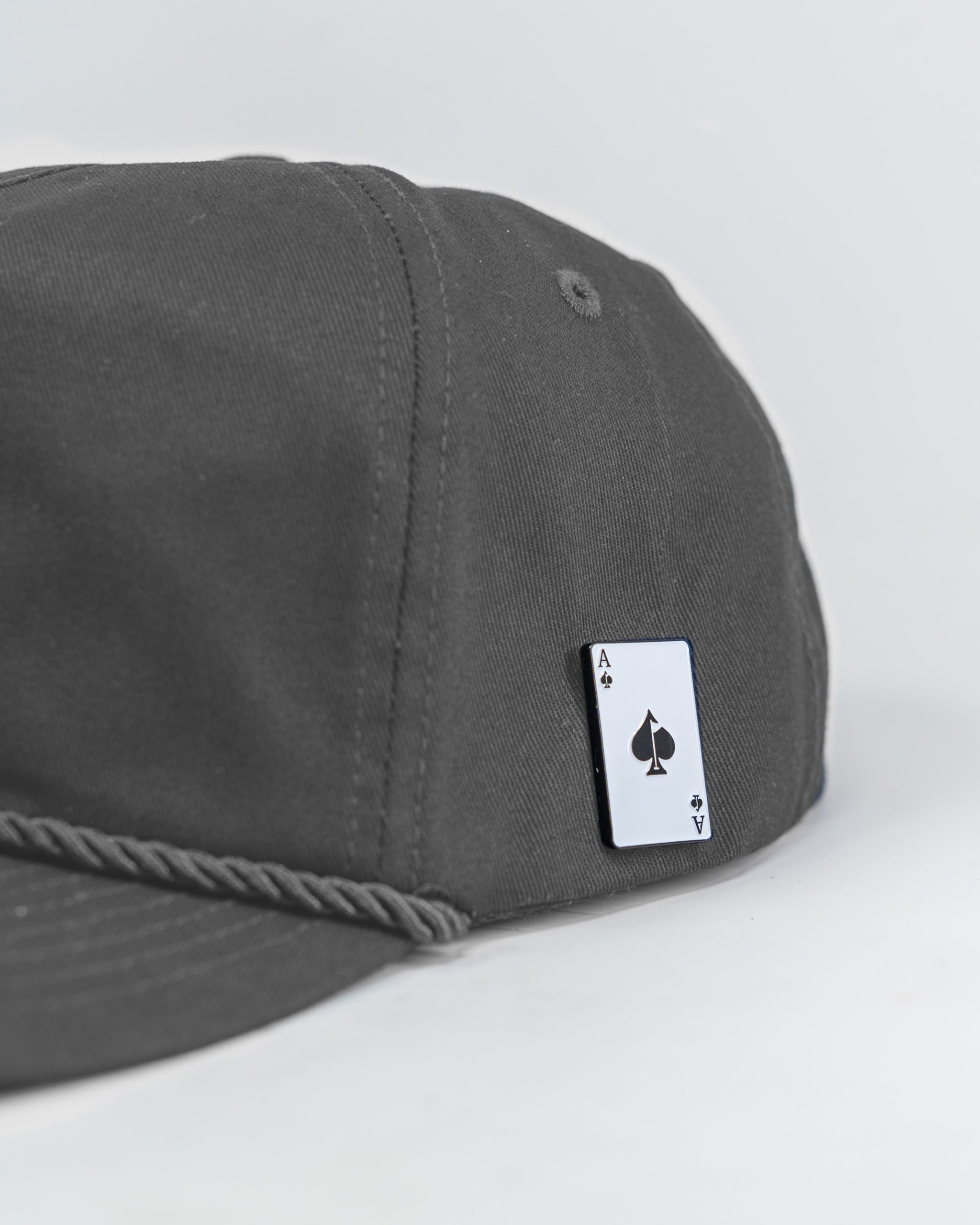 Heritage Rope Hat — Charcoal