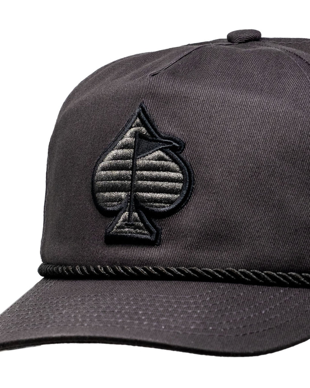 Heritage Rope Hat — Charcoal