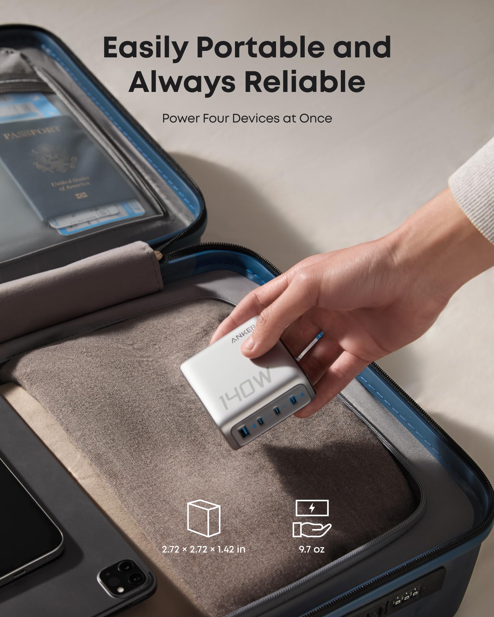 Anker 25K Laptop Power Bank (165W)