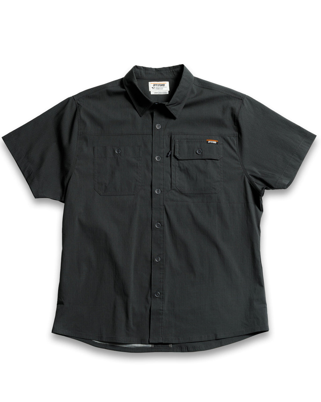 Thunderbolt Short-Sleeve Shirt – Vintage Black