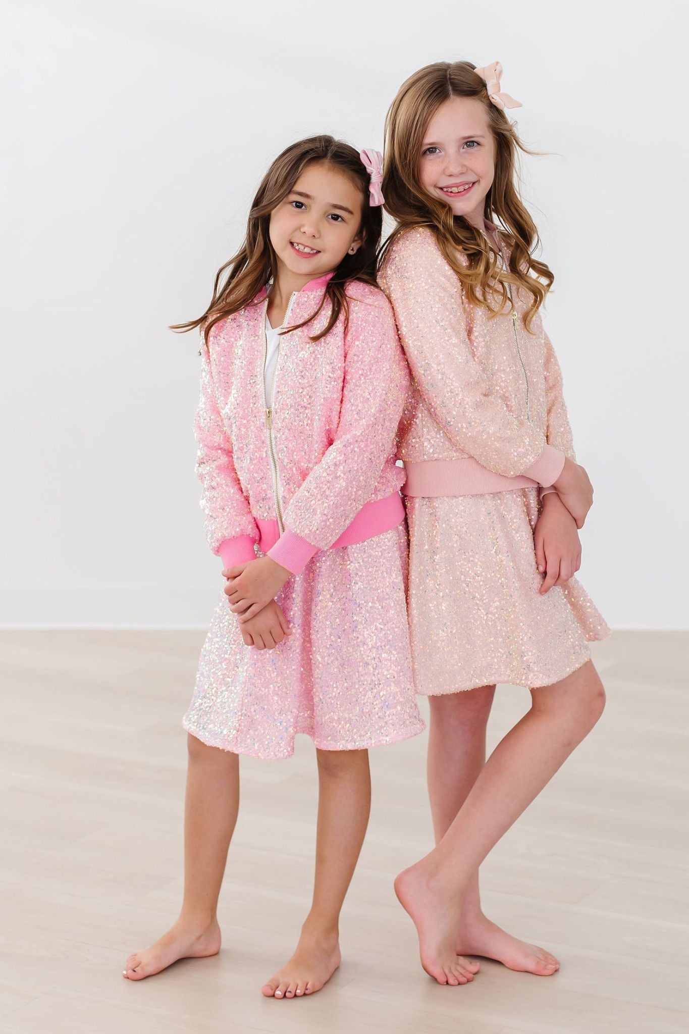 Kids' Bubblegum Sequin Jacket