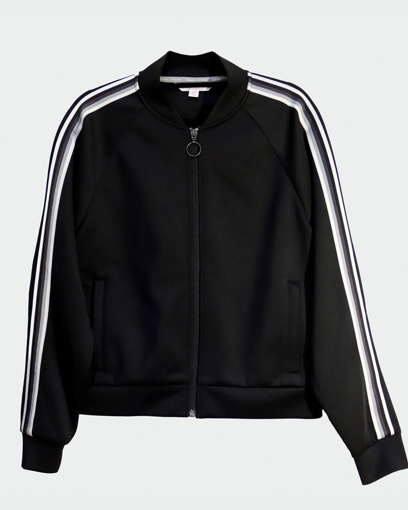 Powerstripe Long-Sleeve Track Jacket