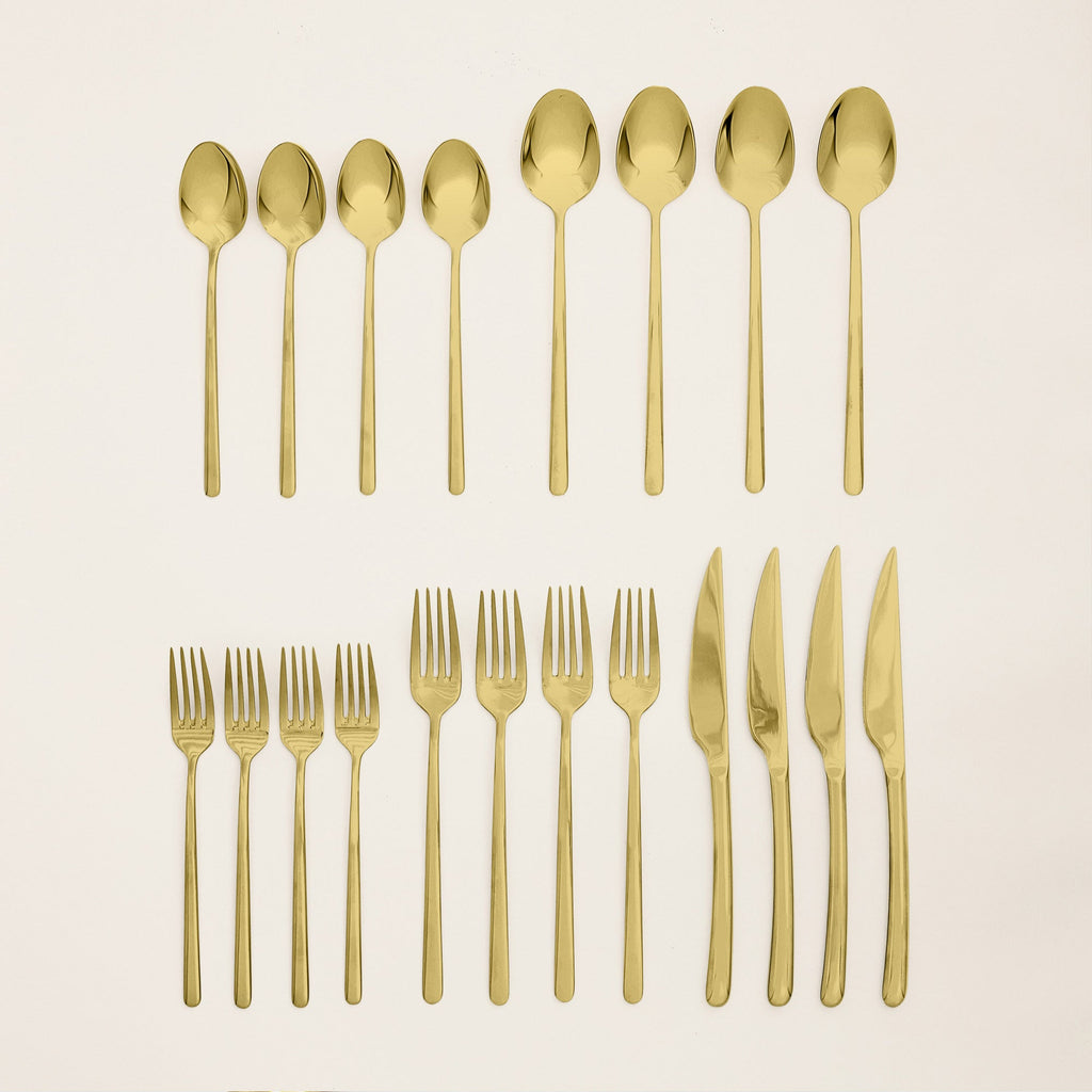 Emilia 20-Piece Flatware Set