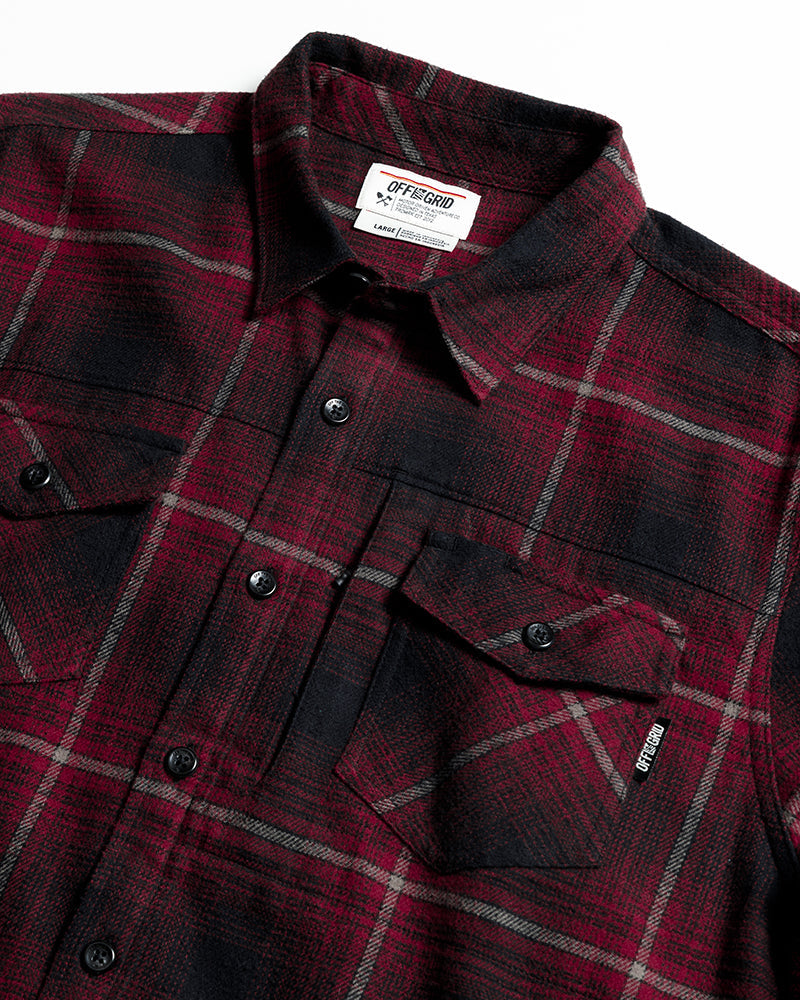 Destroyer Flannel – Black