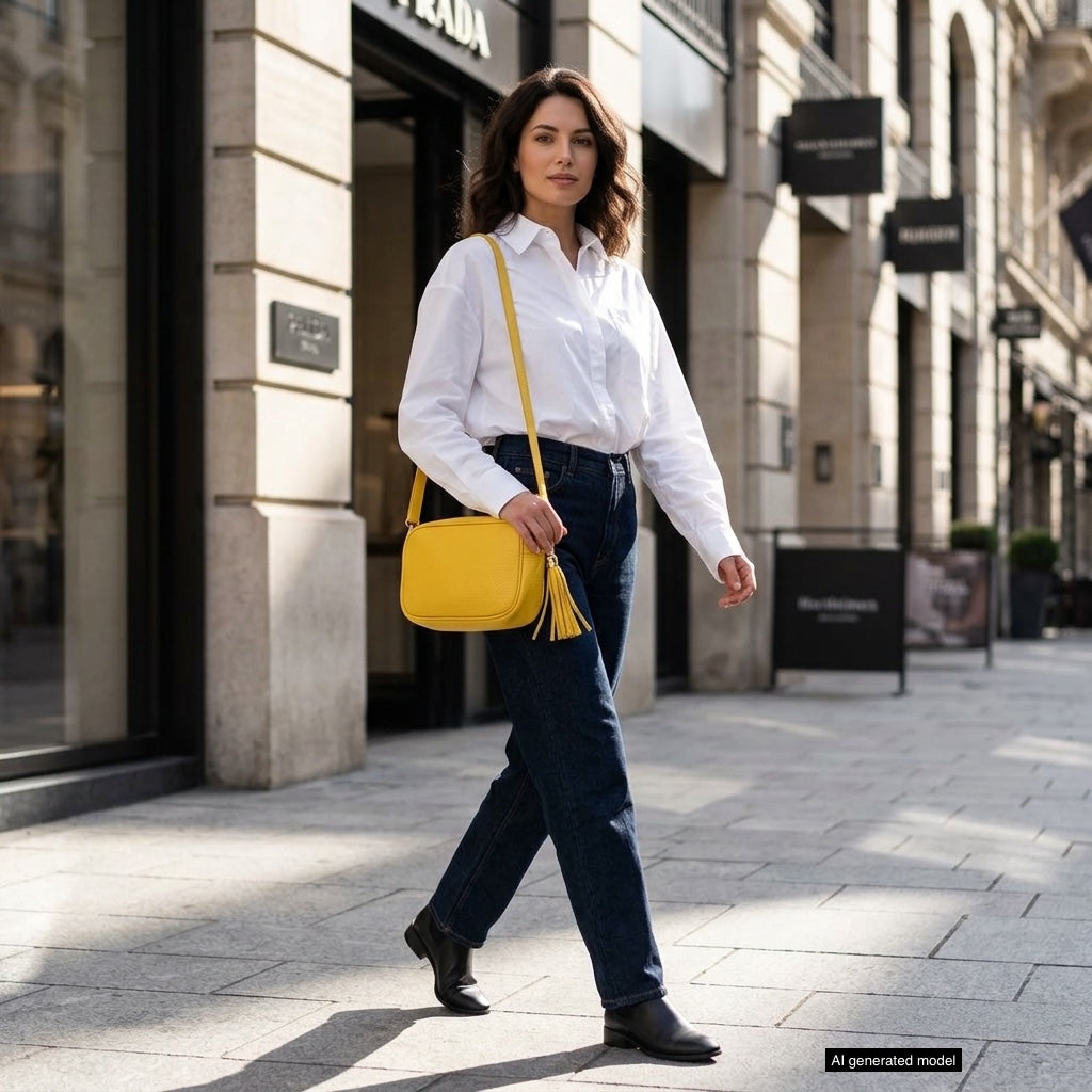 Parma Full-Grain Leather Crossbody