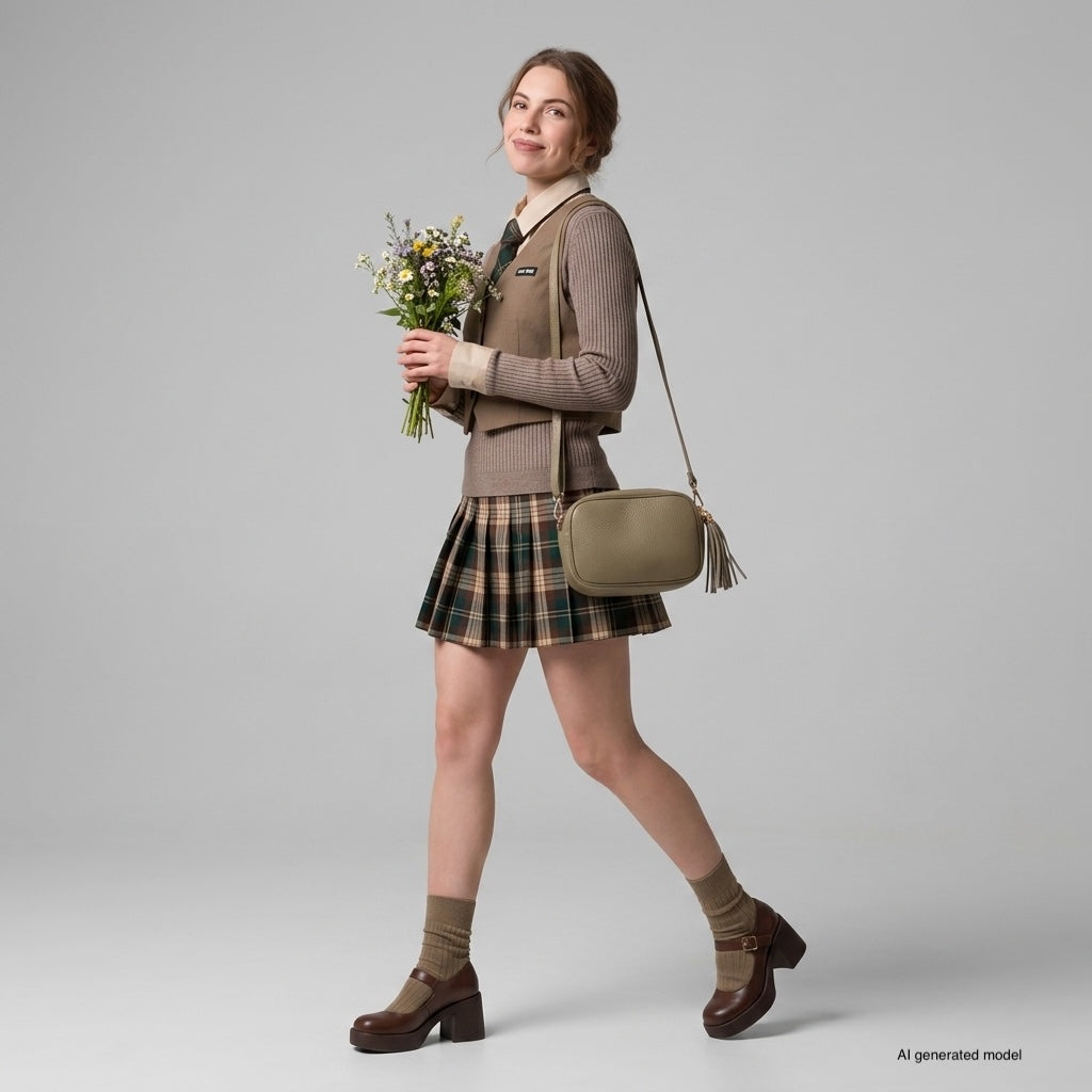Parma Full-Grain Leather Crossbody