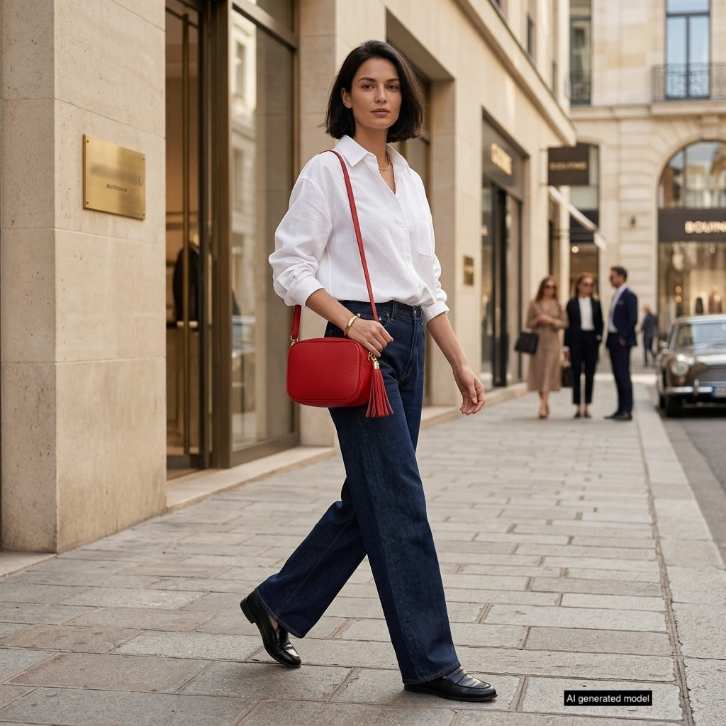 Parma Full-Grain Leather Crossbody