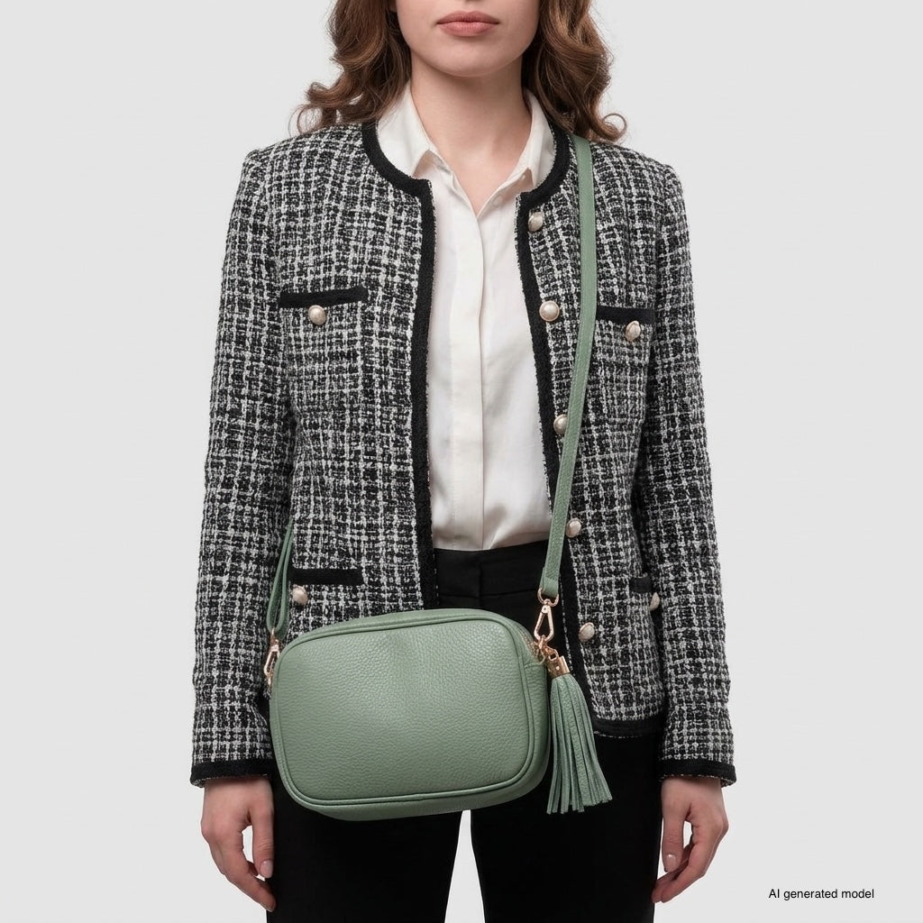Parma Full-Grain Leather Crossbody
