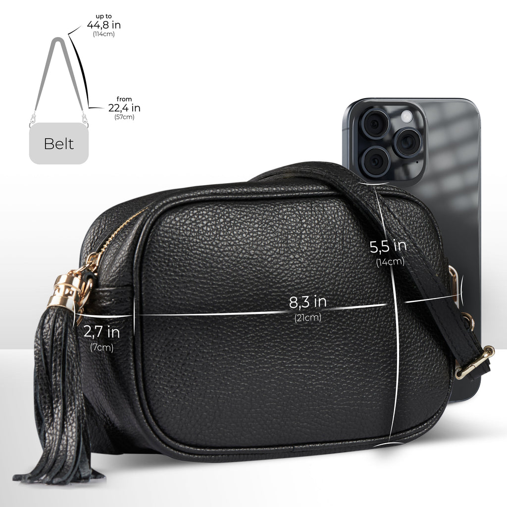Parma Full-Grain Leather Crossbody