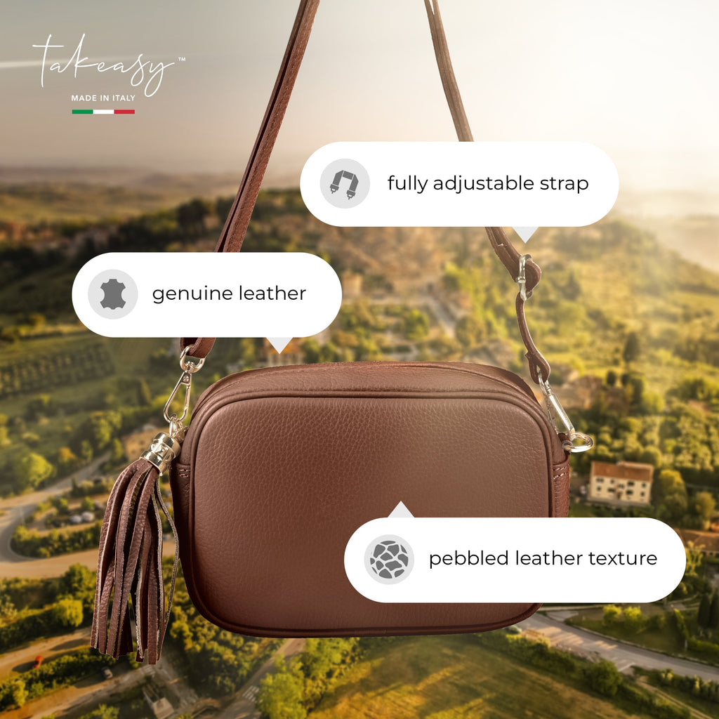 Parma Full-Grain Leather Crossbody