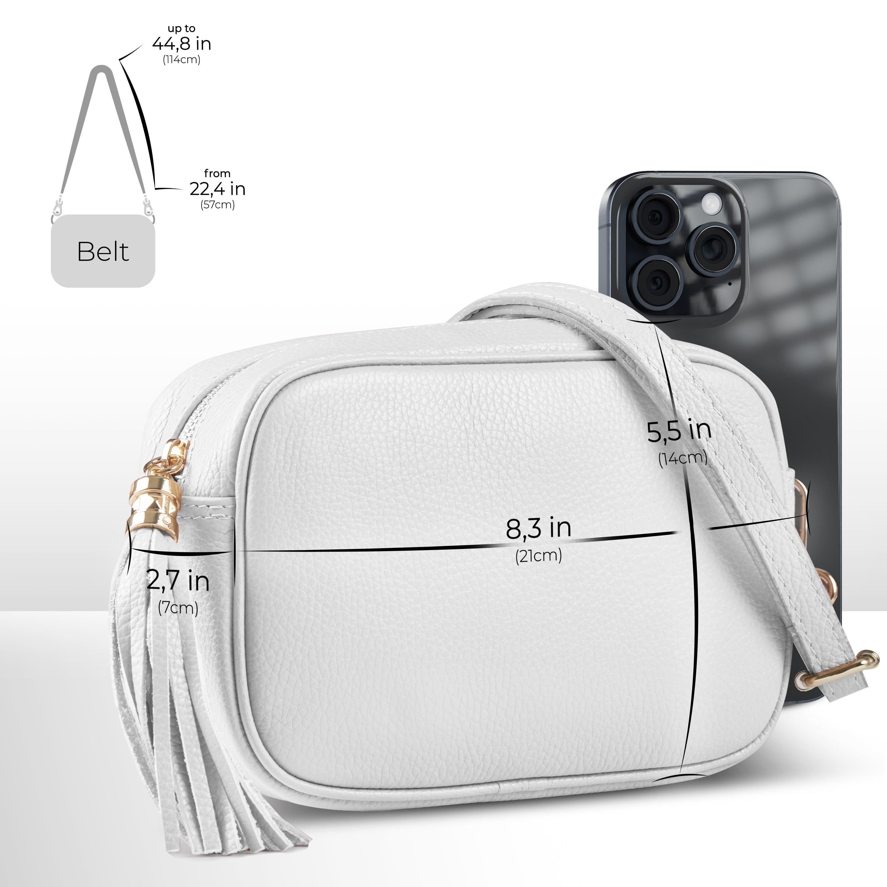 Parma Full-Grain Leather Crossbody