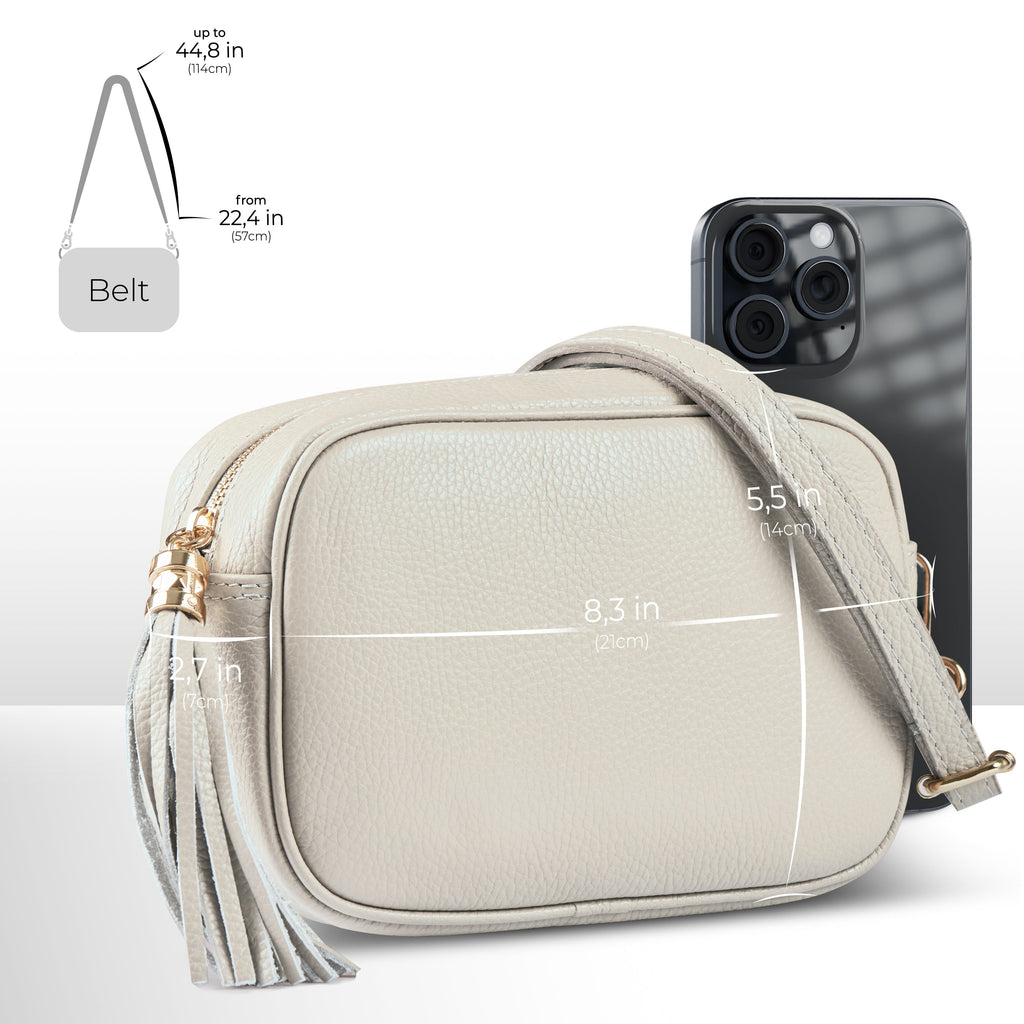 Parma Full-Grain Leather Crossbody