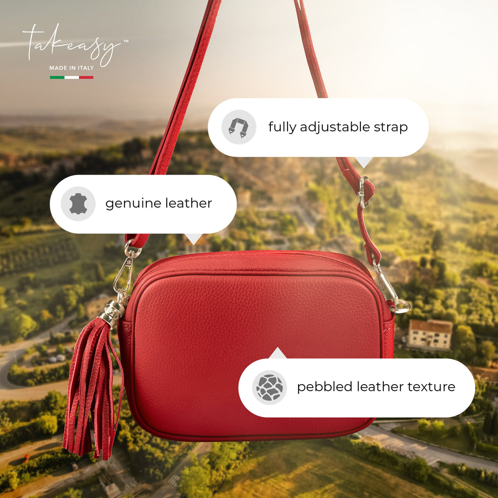 Parma Full-Grain Leather Crossbody