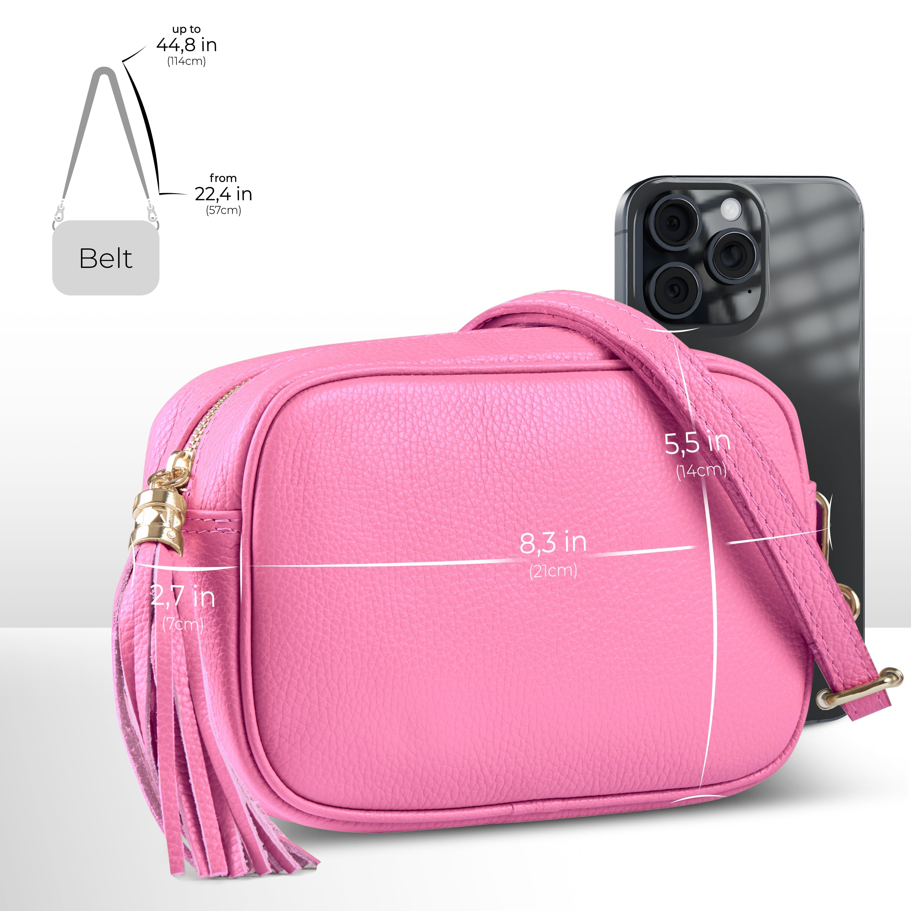 Parma Full-Grain Leather Crossbody