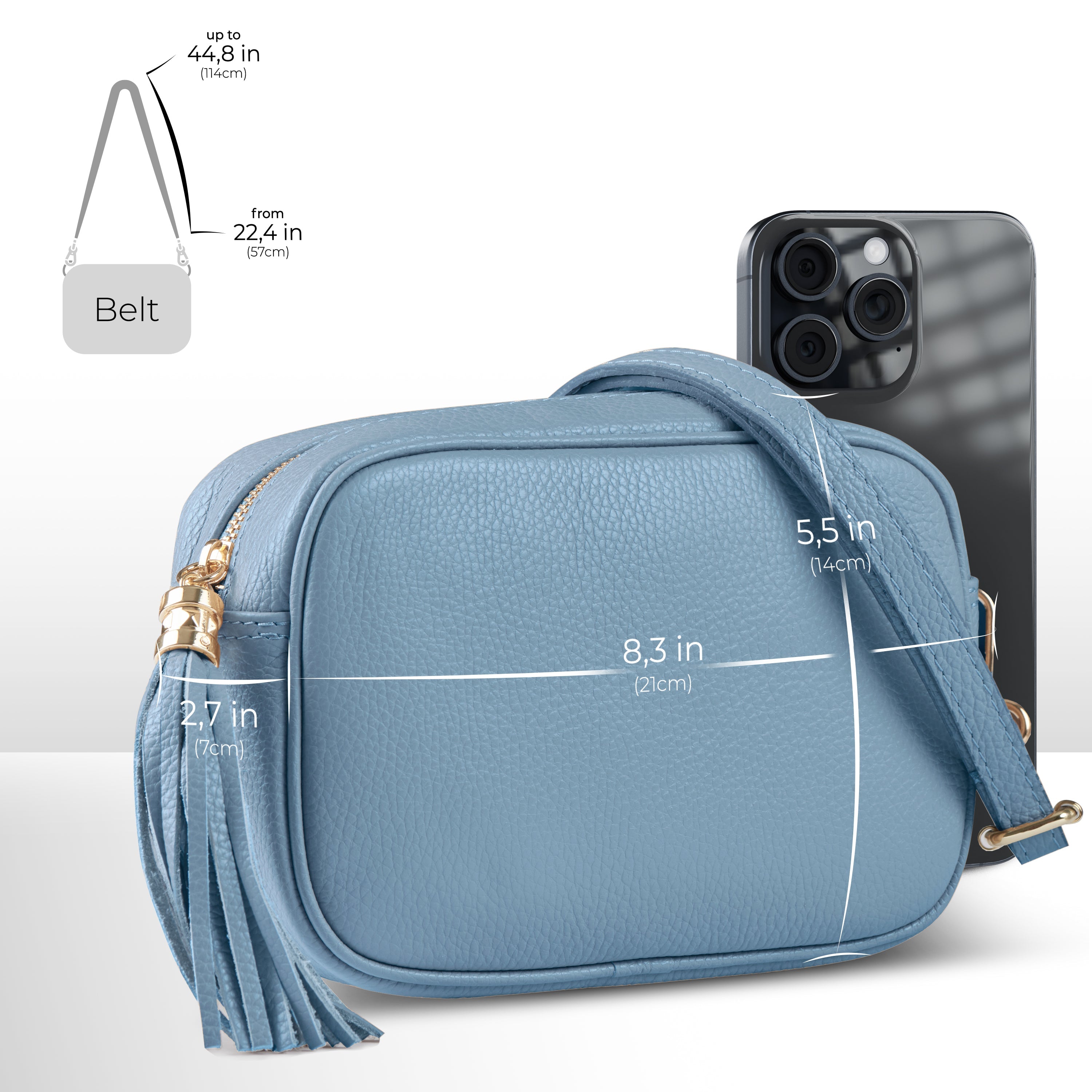Parma Full-Grain Leather Crossbody
