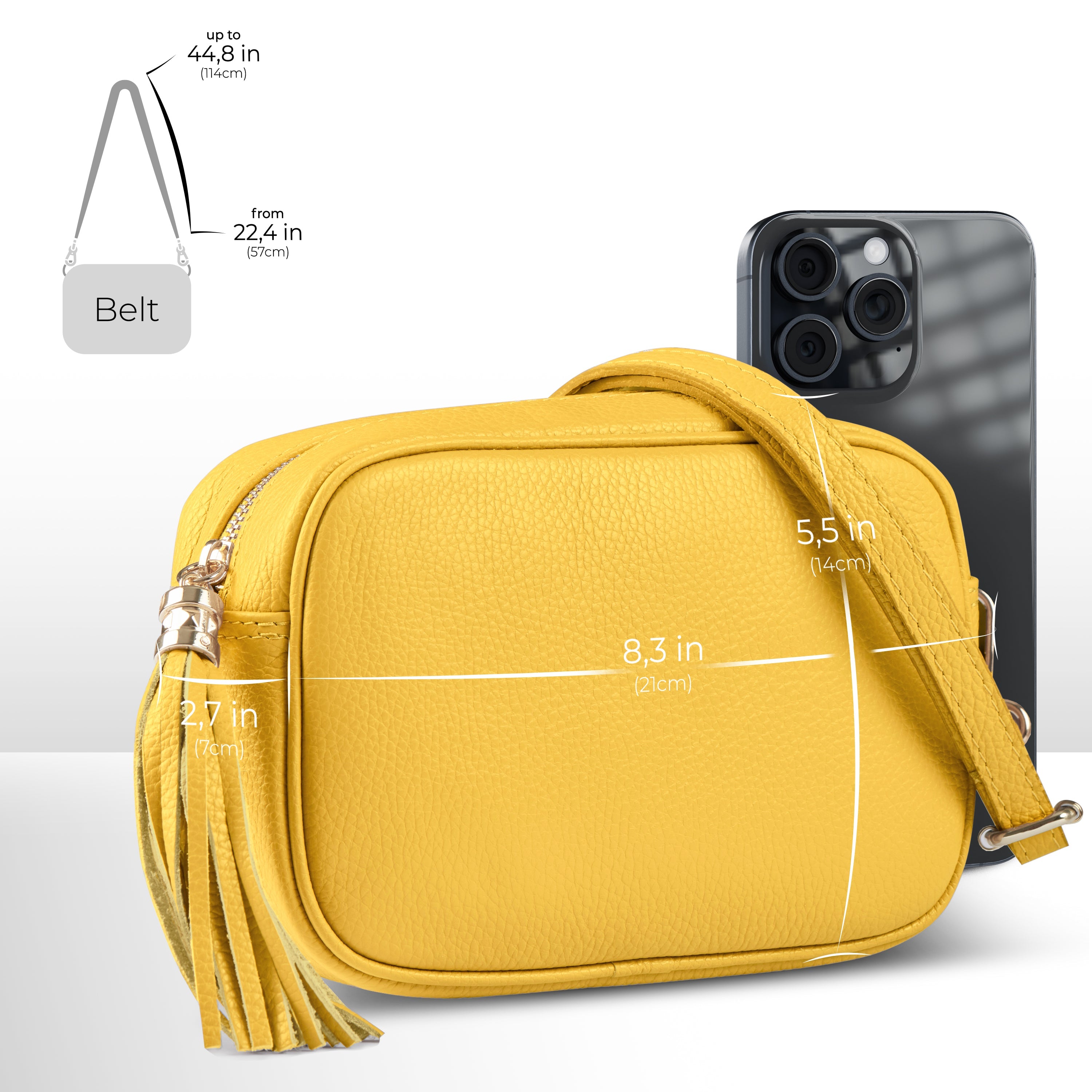 Parma Full-Grain Leather Crossbody