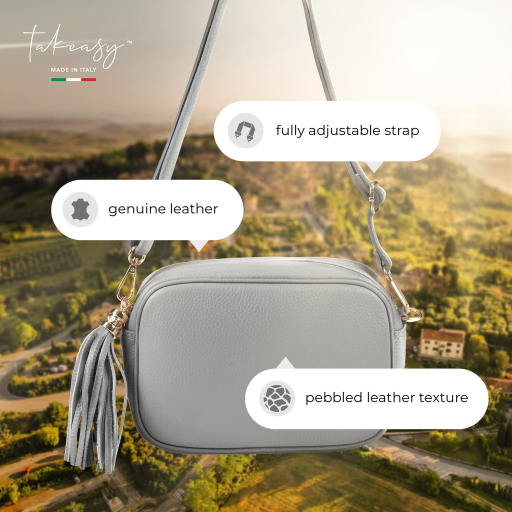 Parma Full-Grain Leather Crossbody