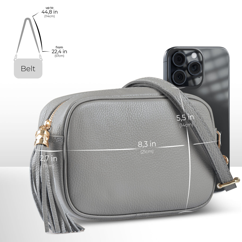 Parma Full-Grain Leather Crossbody