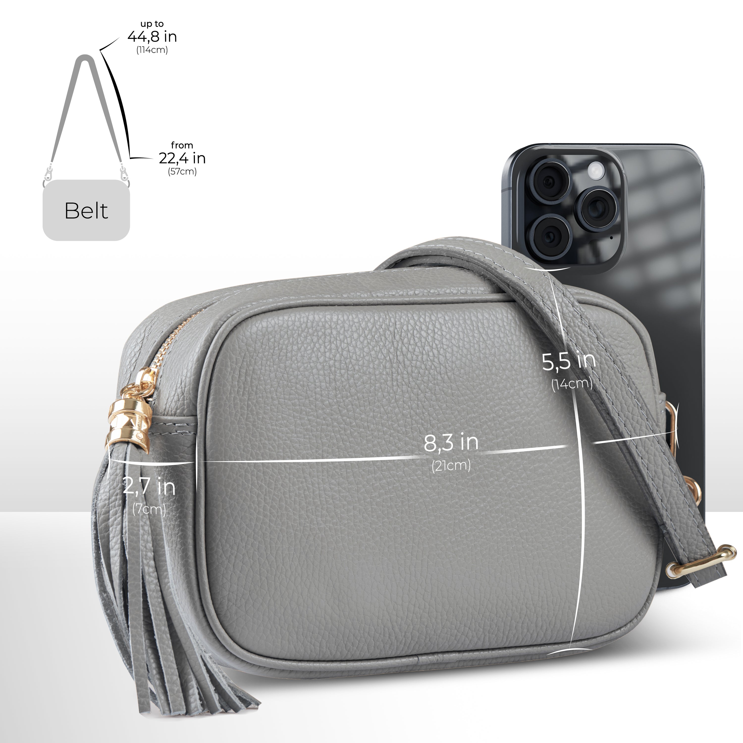 Parma Full-Grain Leather Crossbody