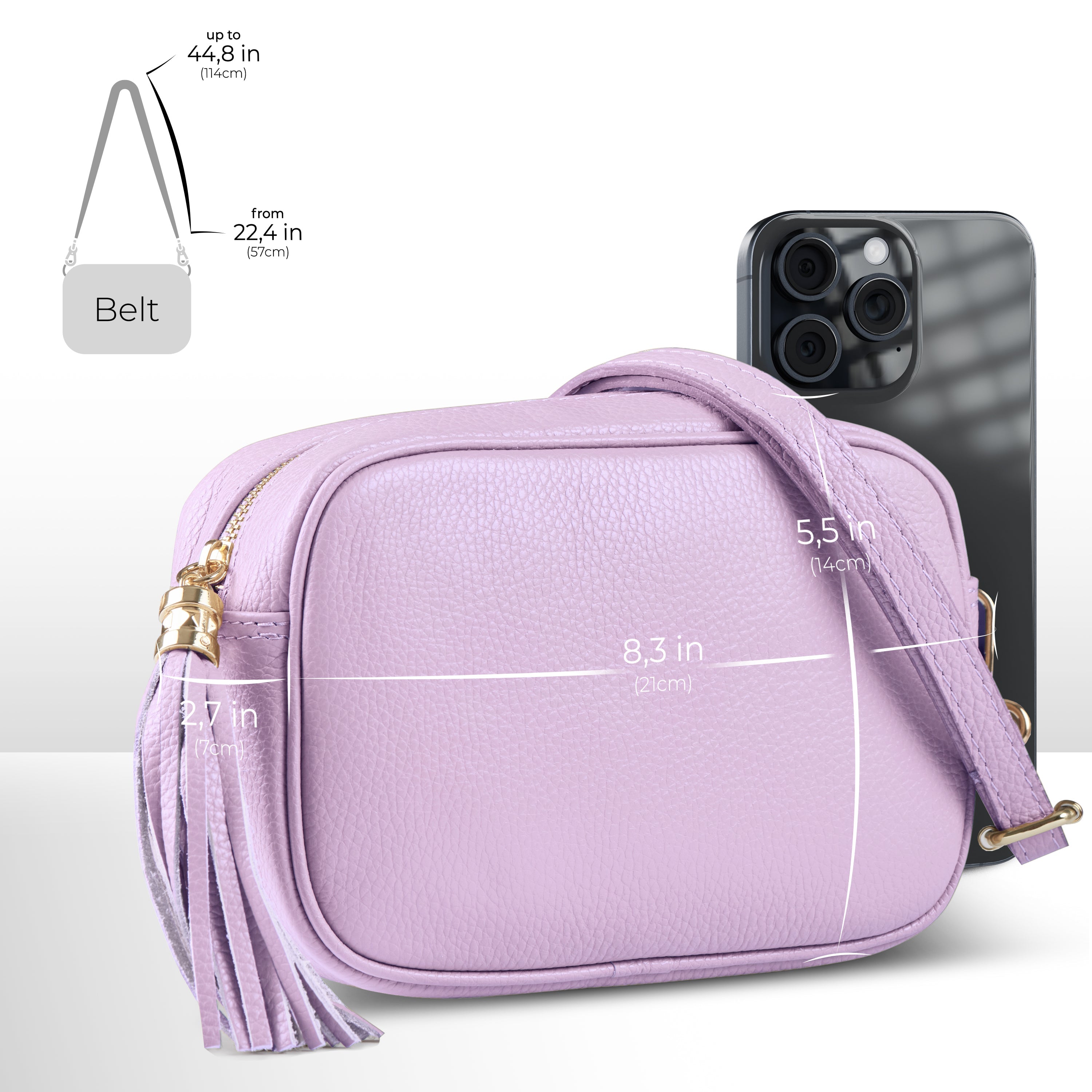 Parma Full-Grain Leather Crossbody